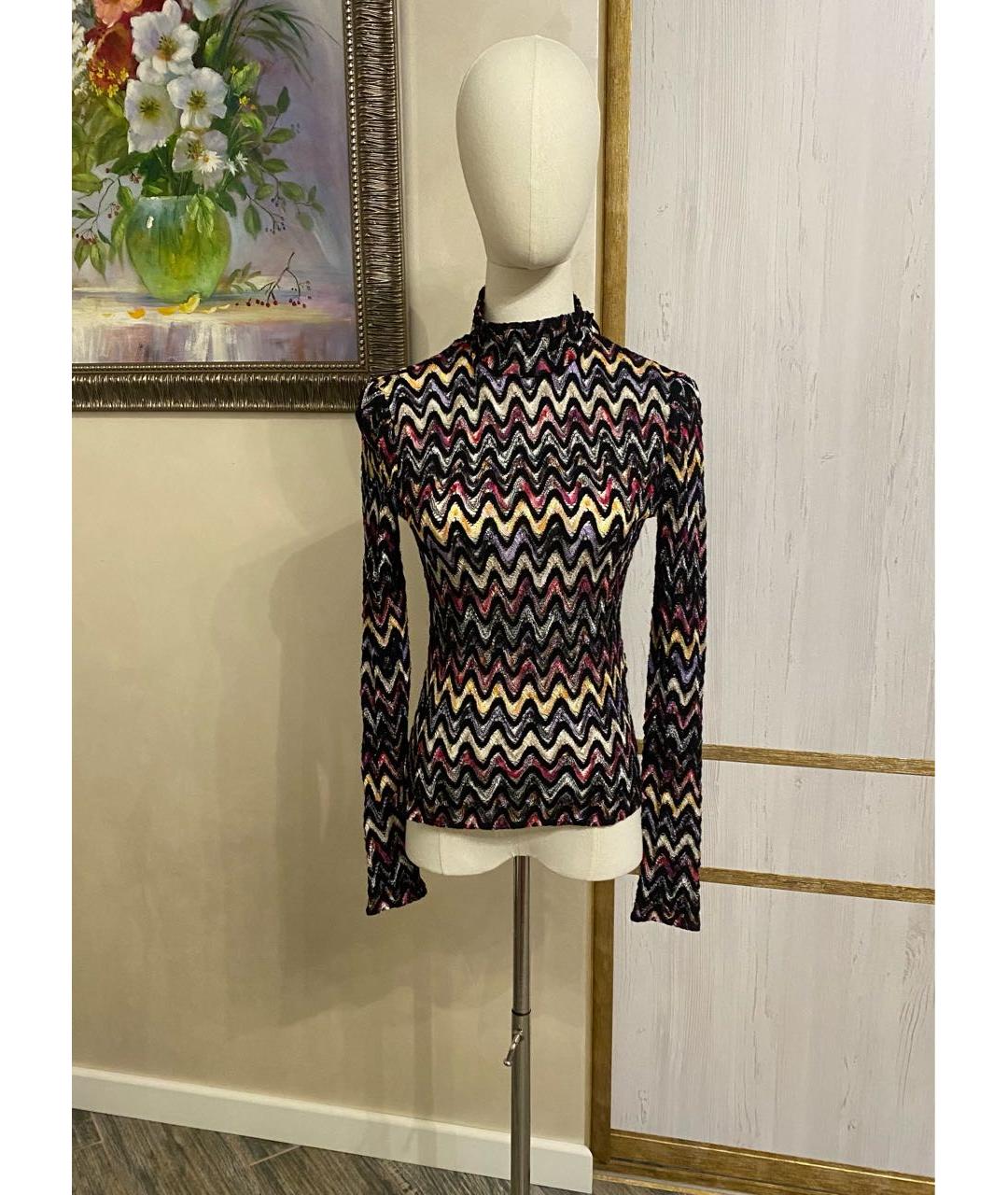 MISSONI Мульти шерстяная водолазка, фото 7
