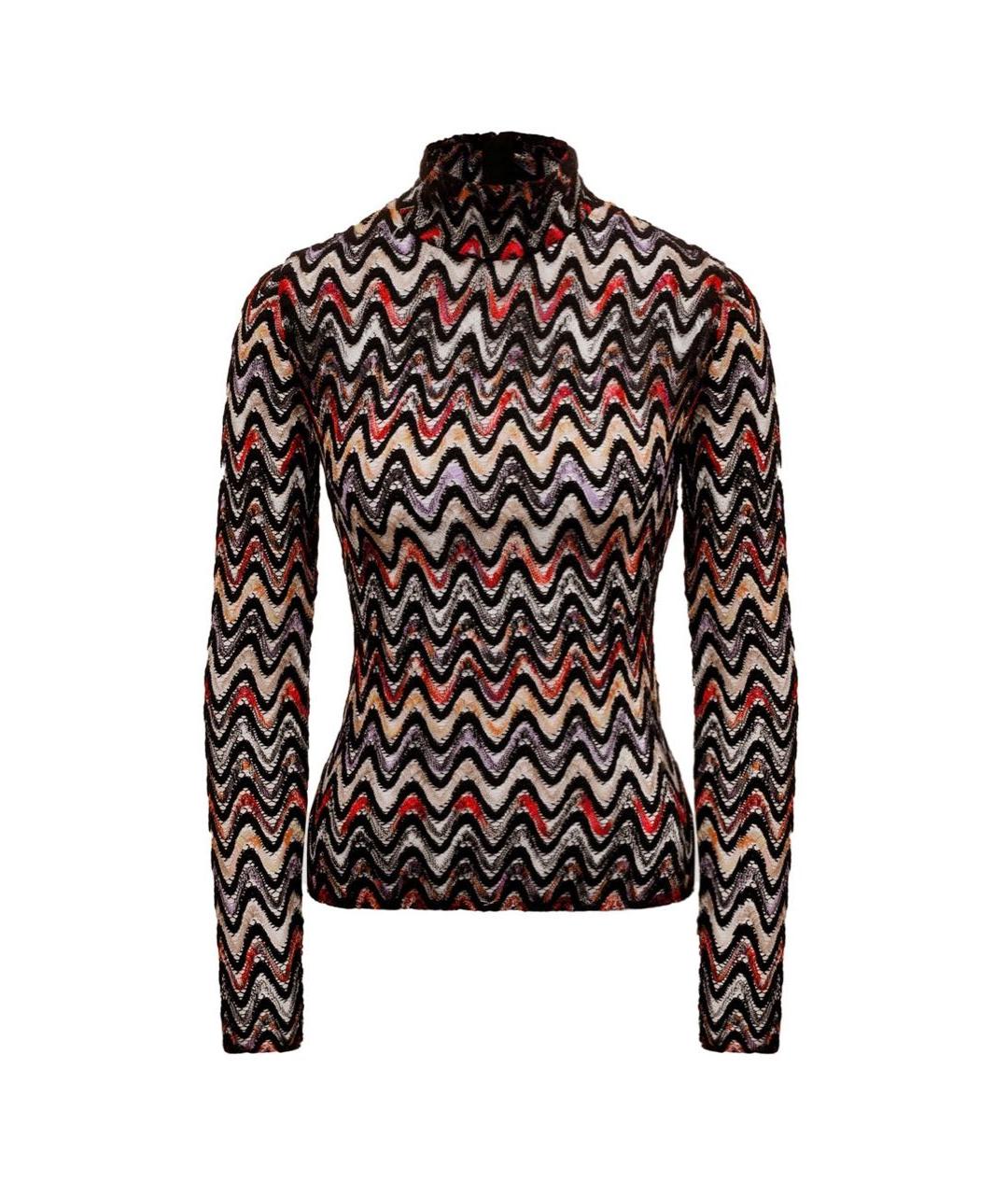 MISSONI Мульти шерстяная водолазка, фото 9