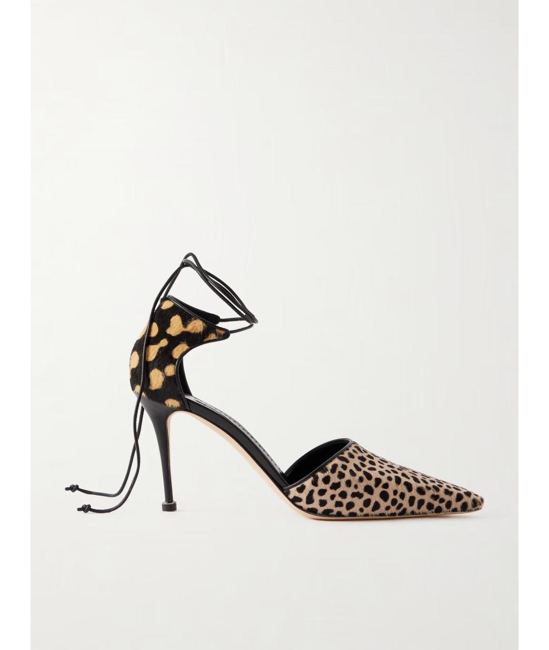 MANOLO BLAHNIK Мульти кожаные туфли, фото 6