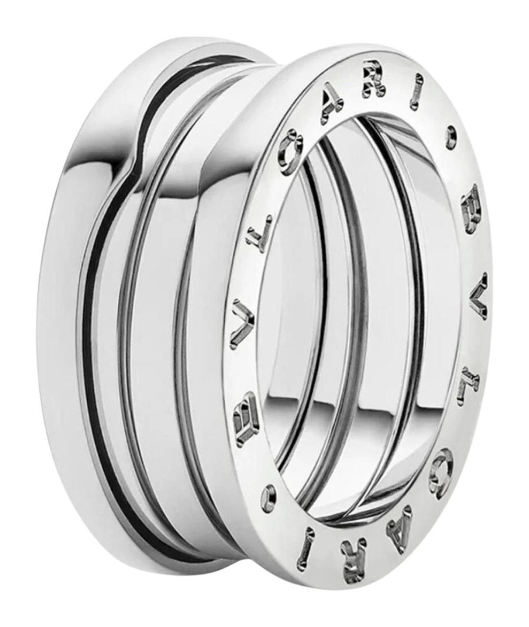 BVLGARI Серебряное кольцо из белого золота, фото 1