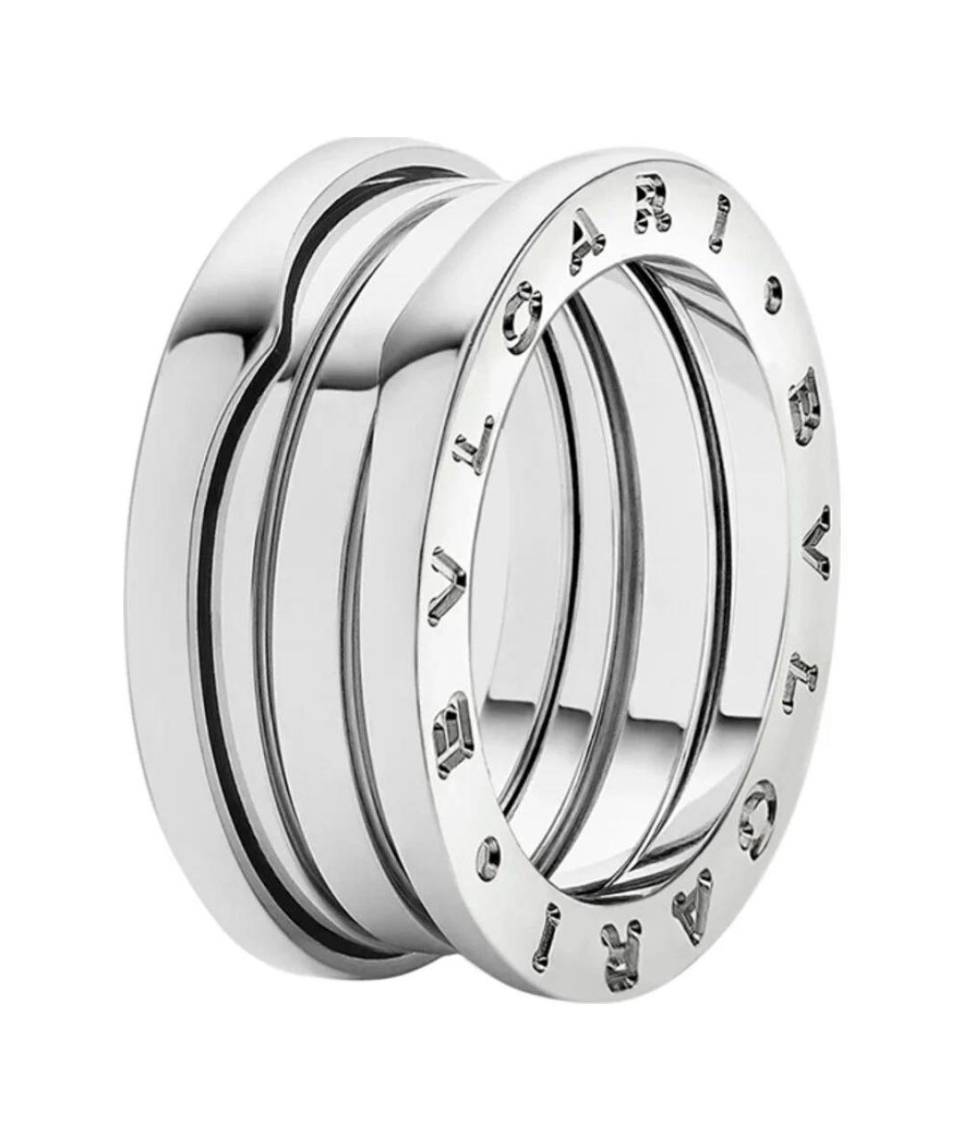 BVLGARI Серебряное кольцо из белого золота, фото 4