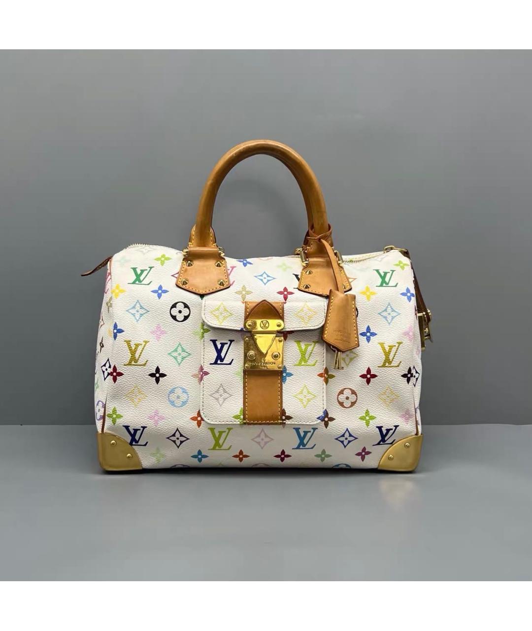 LOUIS VUITTON Мульти кожаная сумка с короткими ручками, фото 9