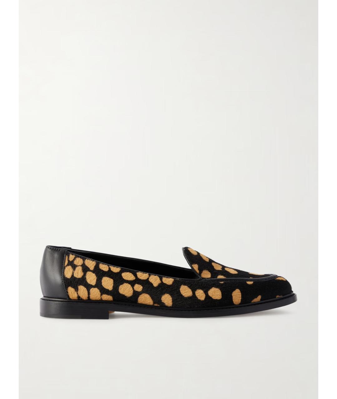 MANOLO BLAHNIK Черные кожаные лоферы, фото 7