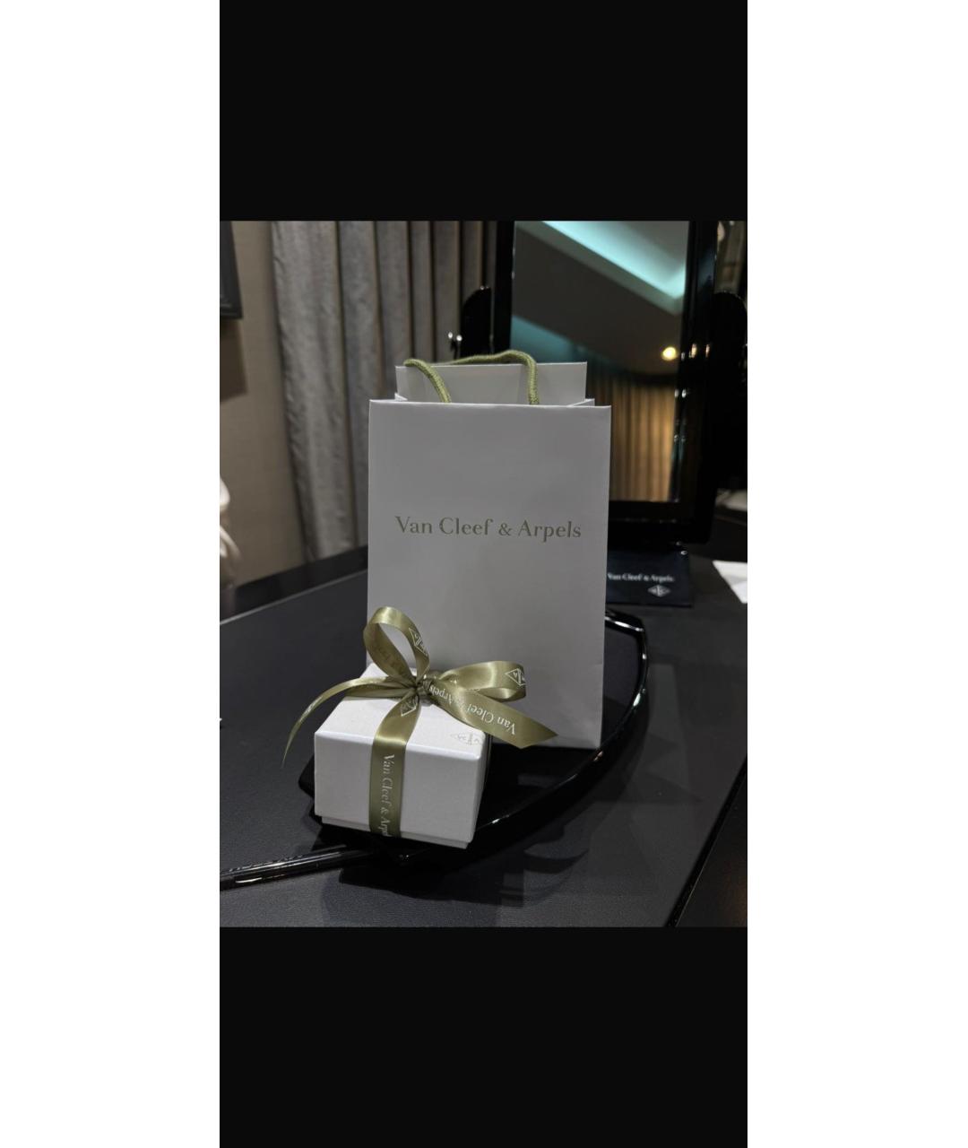 VAN CLEEF & ARPELS Черные серьги из желтого золота, фото 3