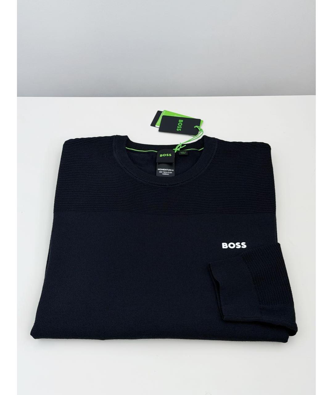 HUGO BOSS Темно-синий джемпер / свитер, фото 4