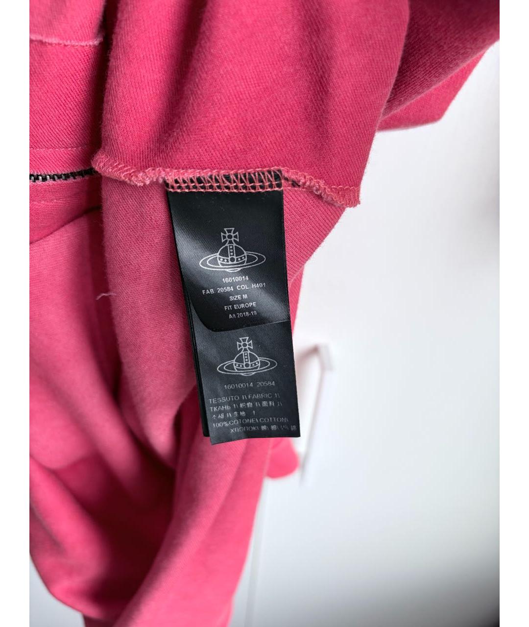 VIVIENNE WESTWOOD Розовое хлопковое повседневное платье, фото 5