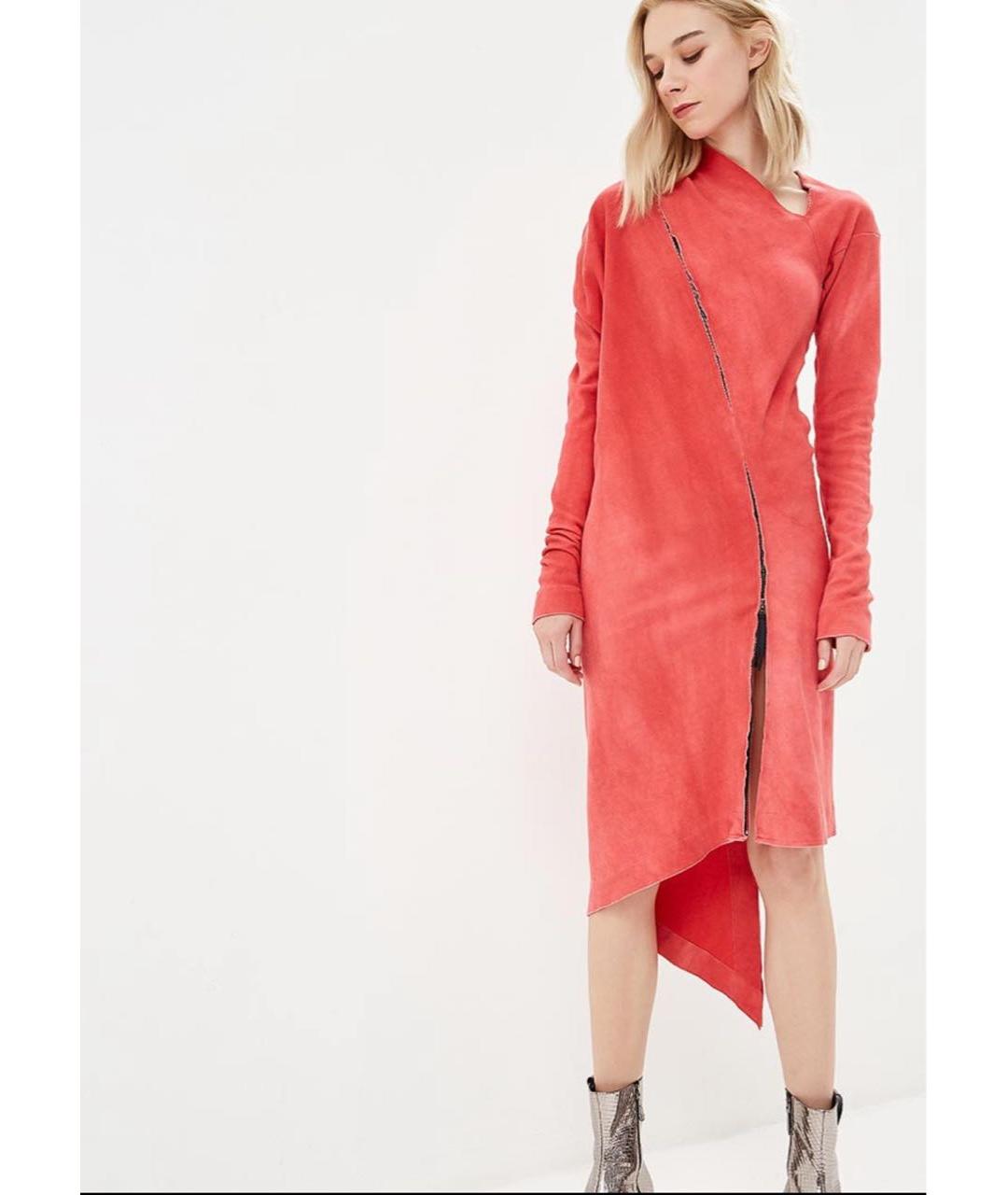 VIVIENNE WESTWOOD Розовое хлопковое повседневное платье, фото 6