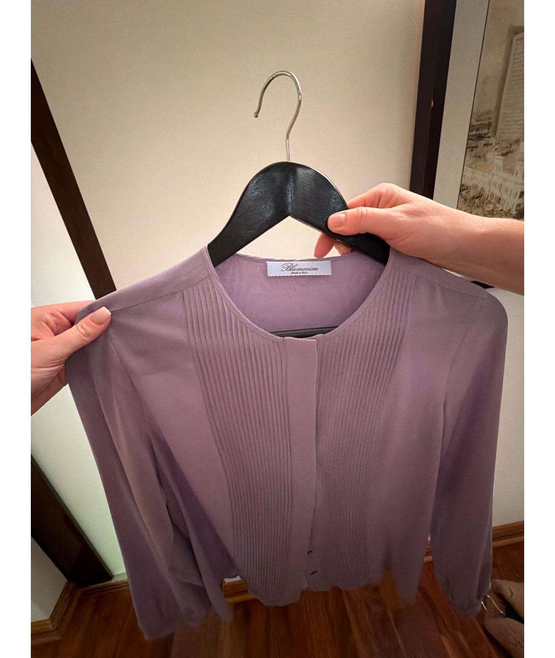 BLUMARINE Шелковая блузы, фото 3