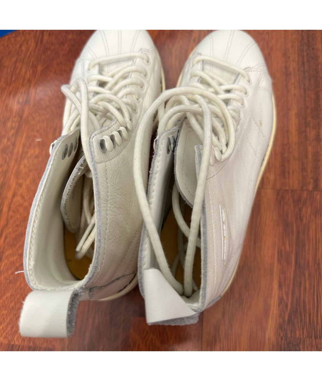 ADIDAS Белые кожаные ботинки, фото 5