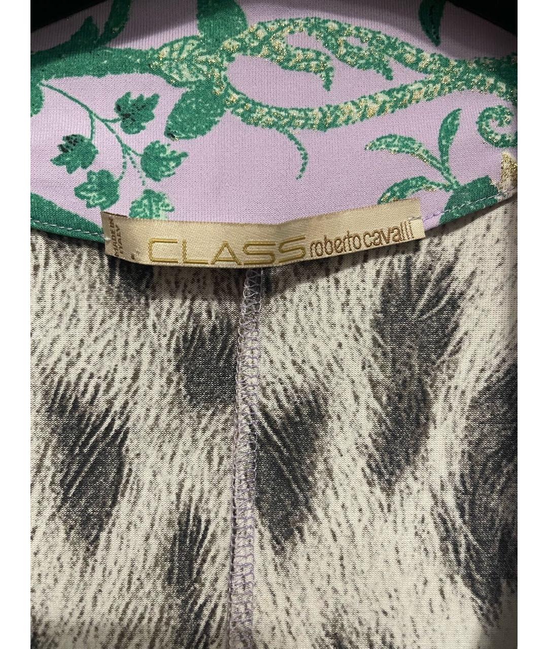 ROBERTO CAVALLI Ацетатное коктейльное платье, фото 3