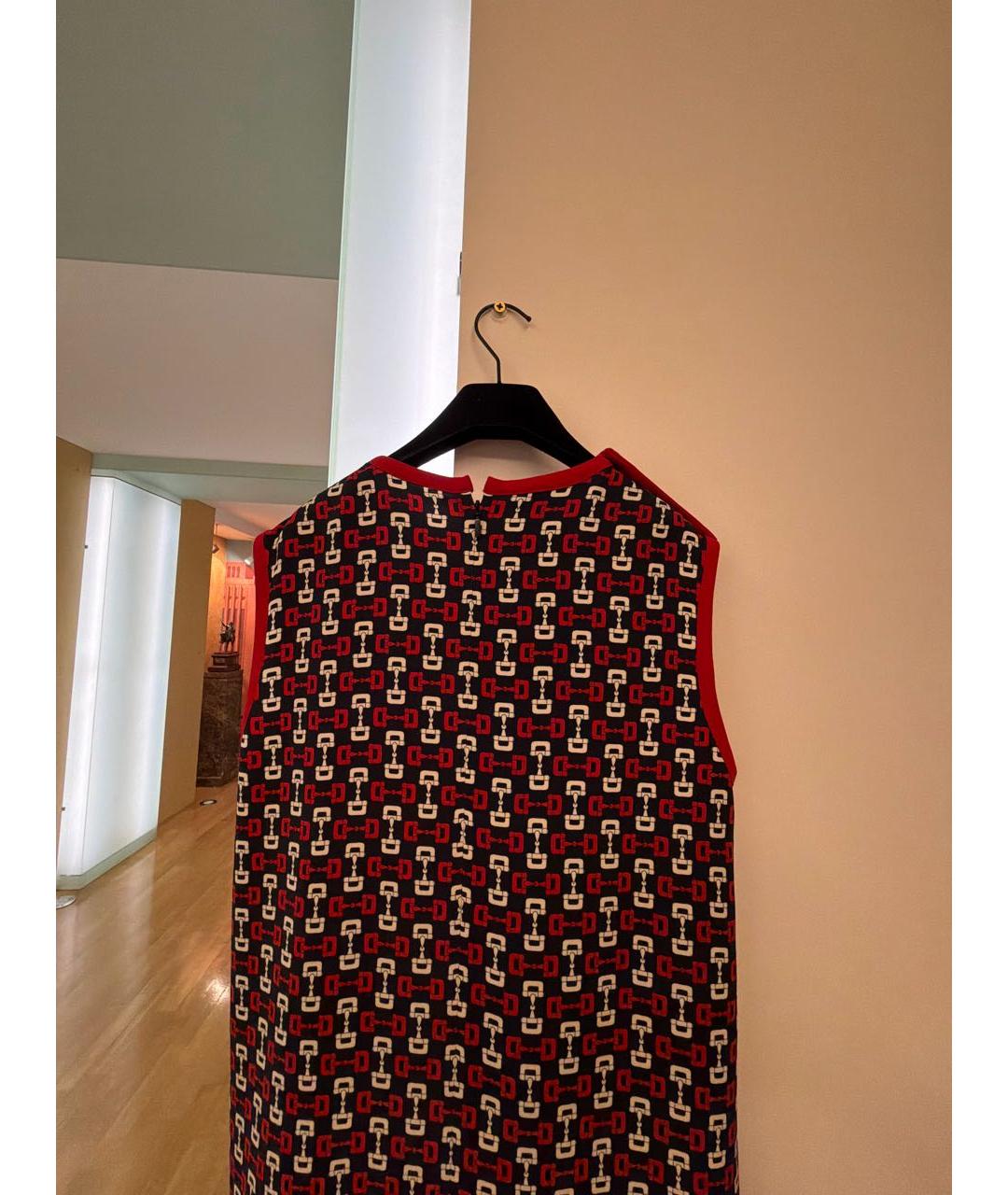 GUCCI Мульти вискозный костюм с брюками, фото 3