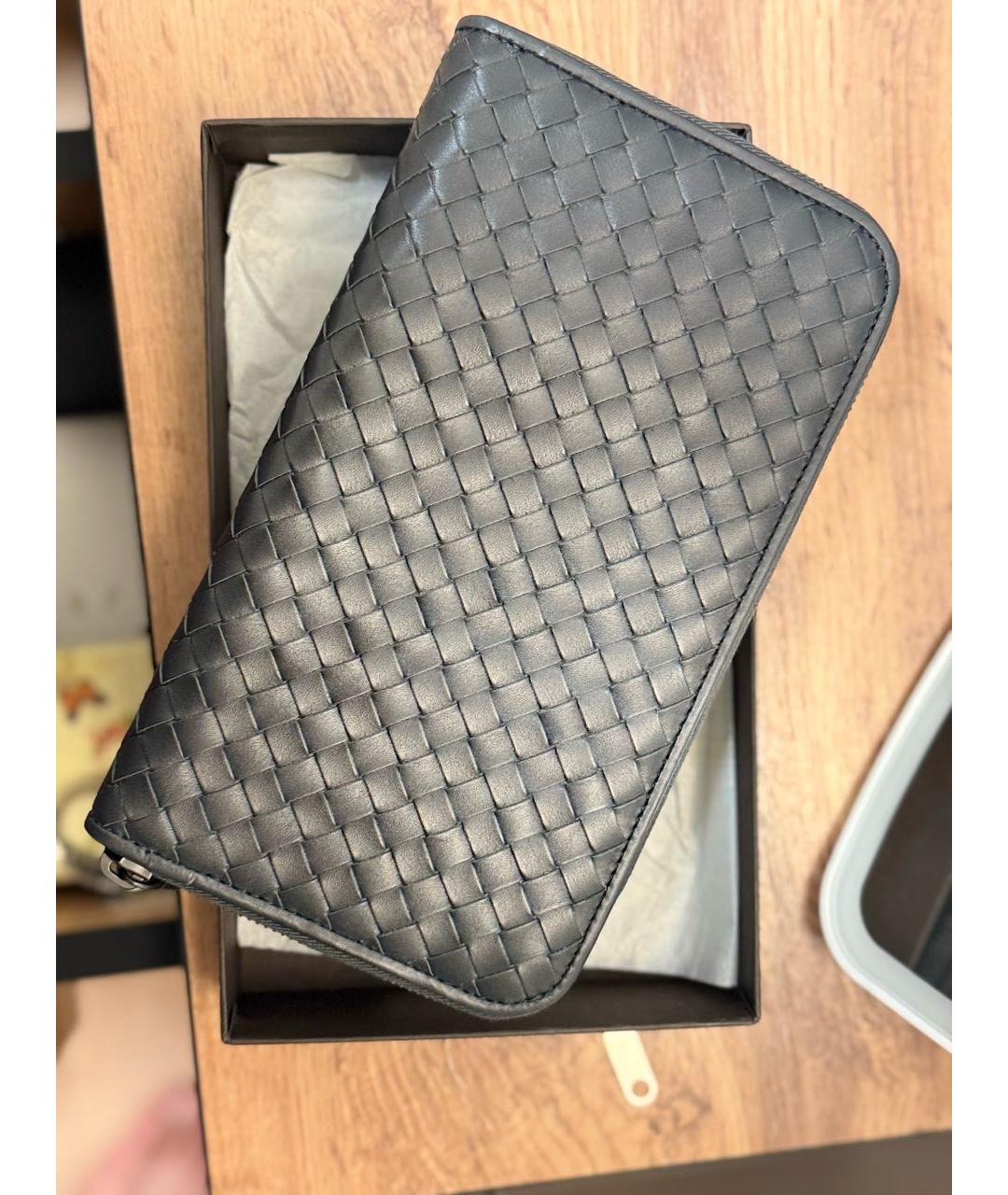 BOTTEGA VENETA Кожаный кошелек, фото 4