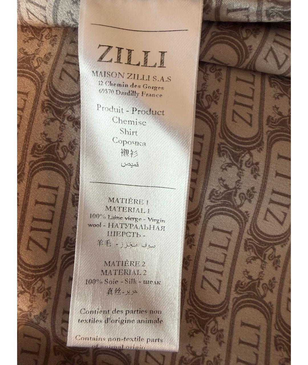 ZILLI Серая шерстяная куртка, фото 3