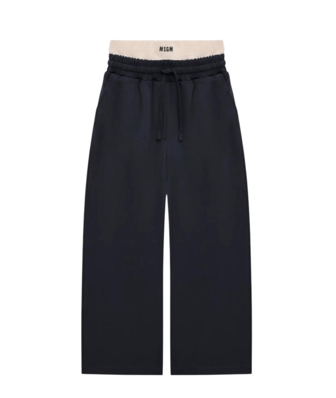 MSGM Черные брюки и шорты, фото 1