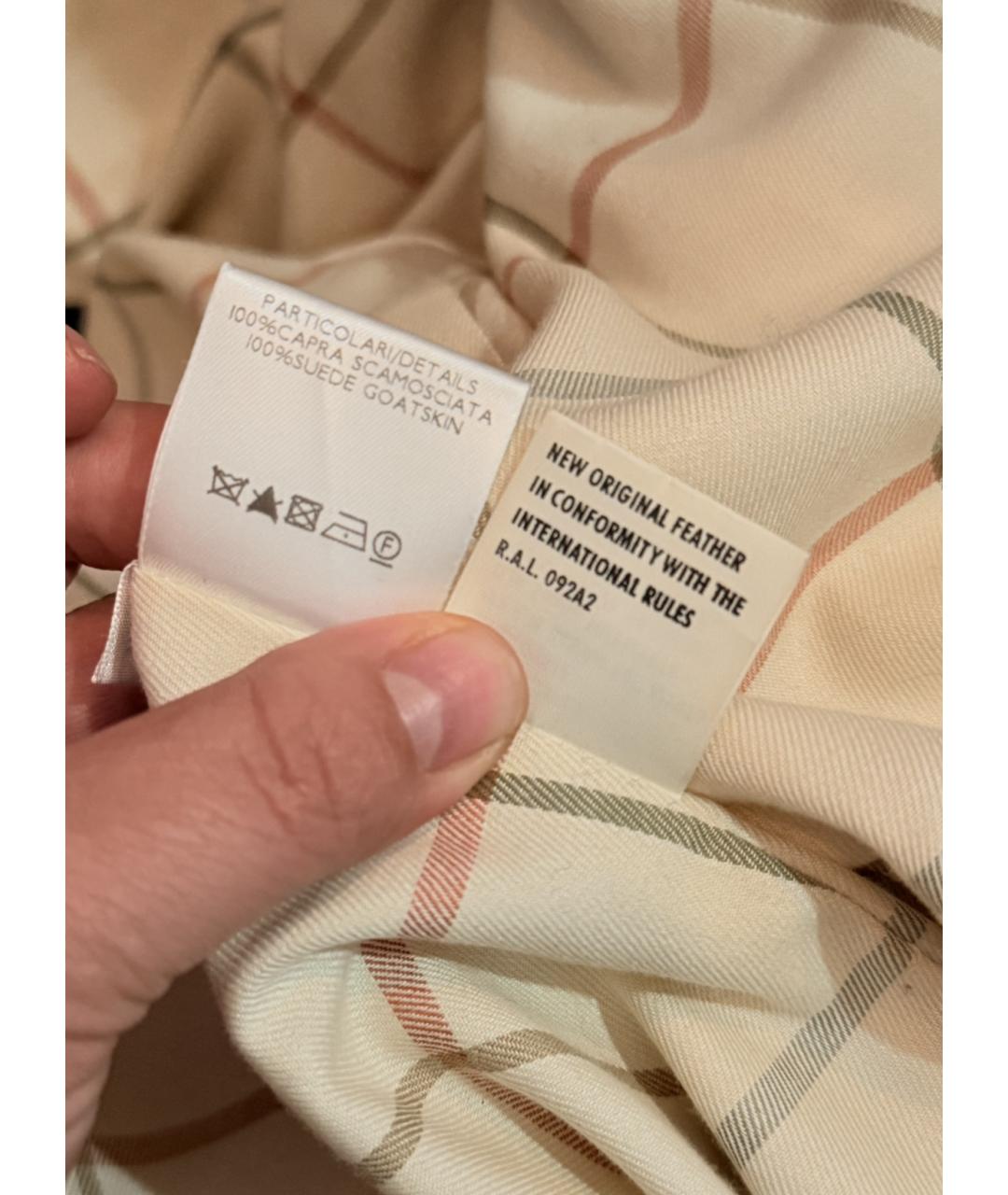 LORO PIANA Темно-синяя полиэстеровая парка, фото 8
