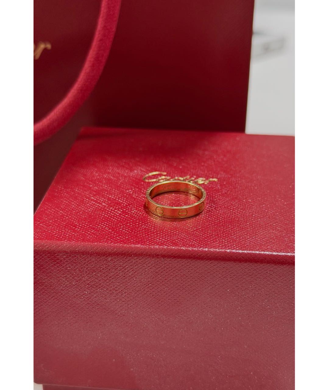 CARTIER Желтое кольцо из желтого золота, фото 4