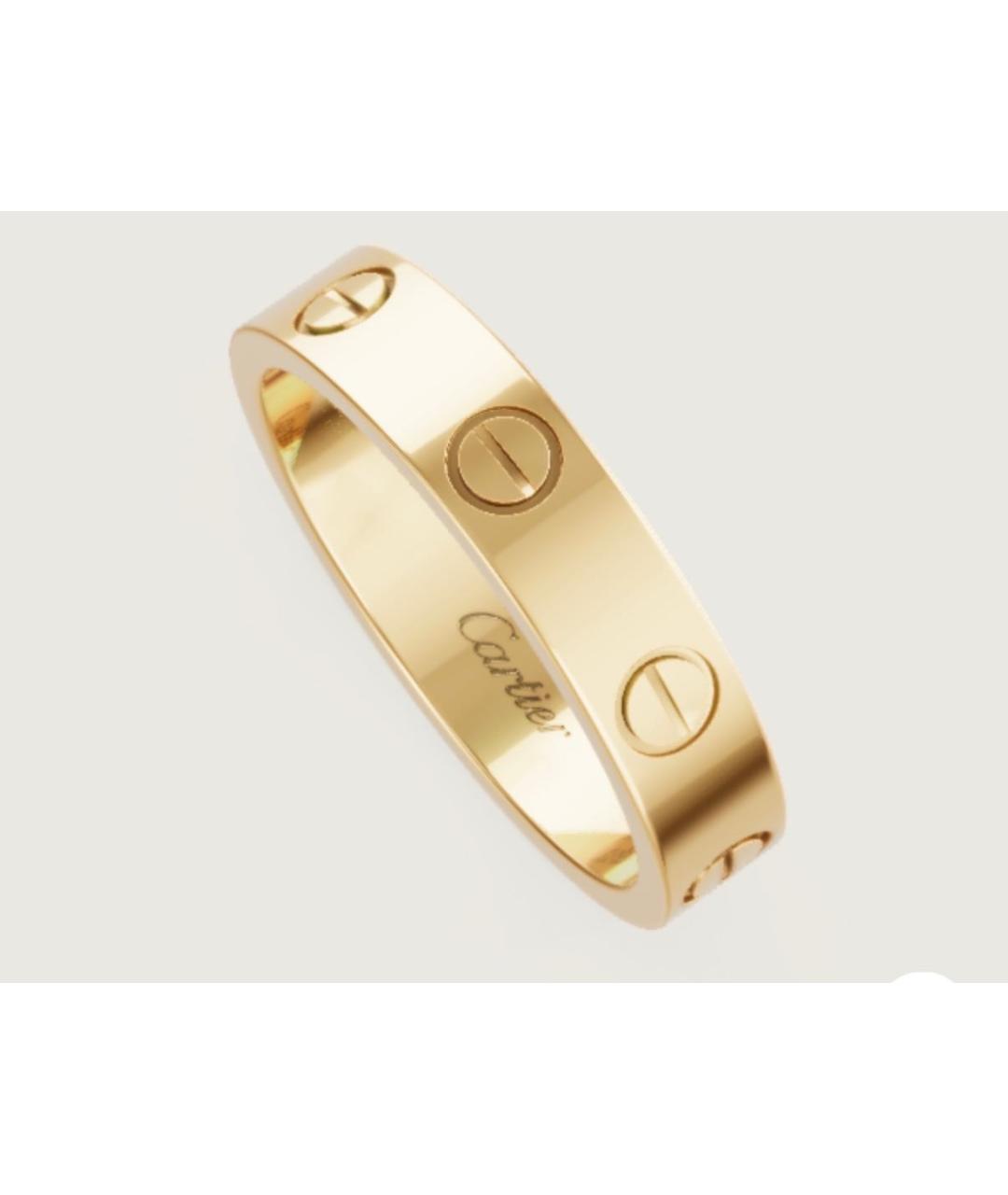 CARTIER Желтое кольцо из желтого золота, фото 5