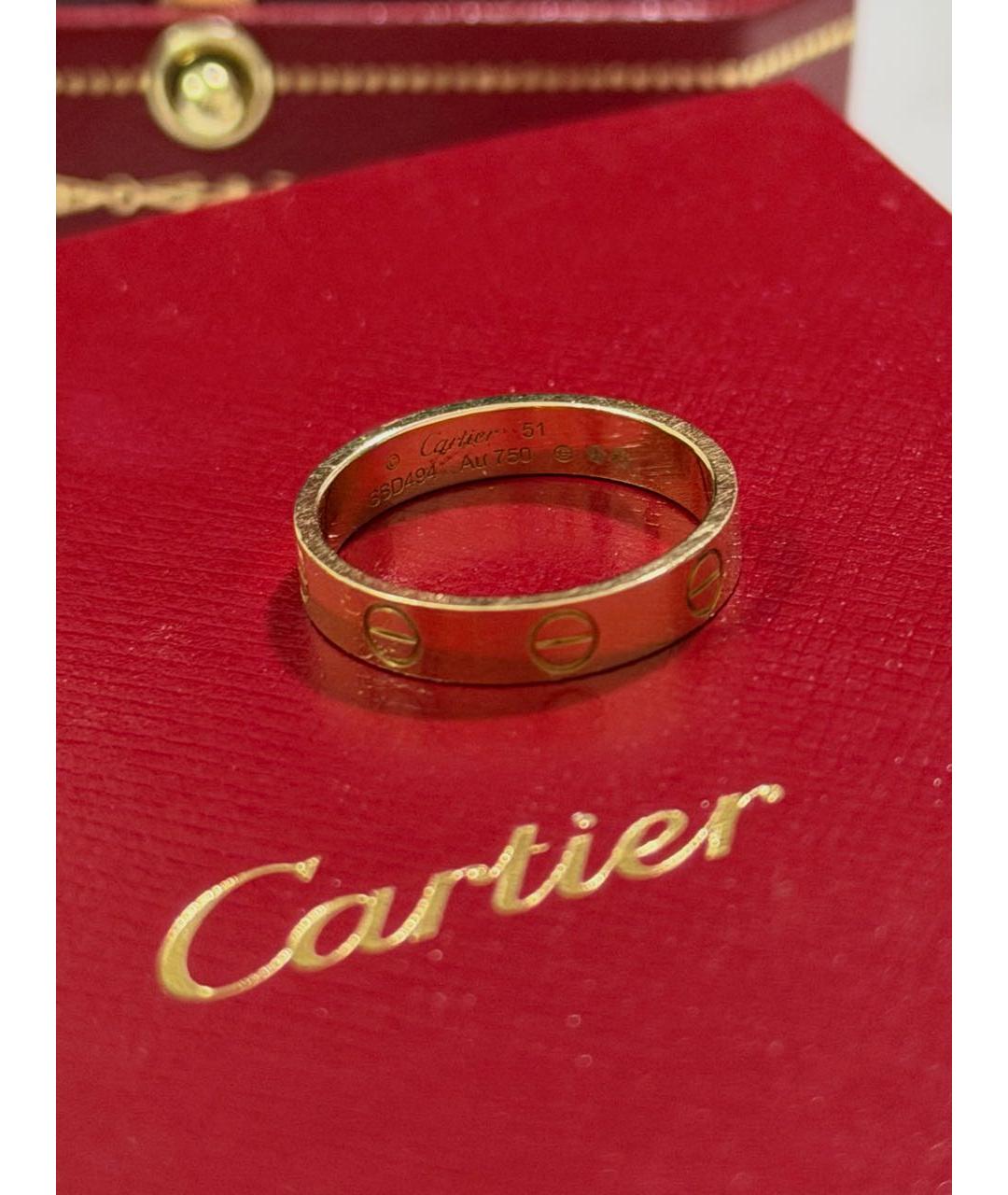CARTIER Желтое кольцо из желтого золота, фото 3