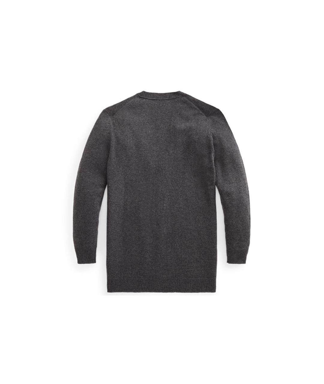 POLO RALPH LAUREN Серый кардиган, фото 2