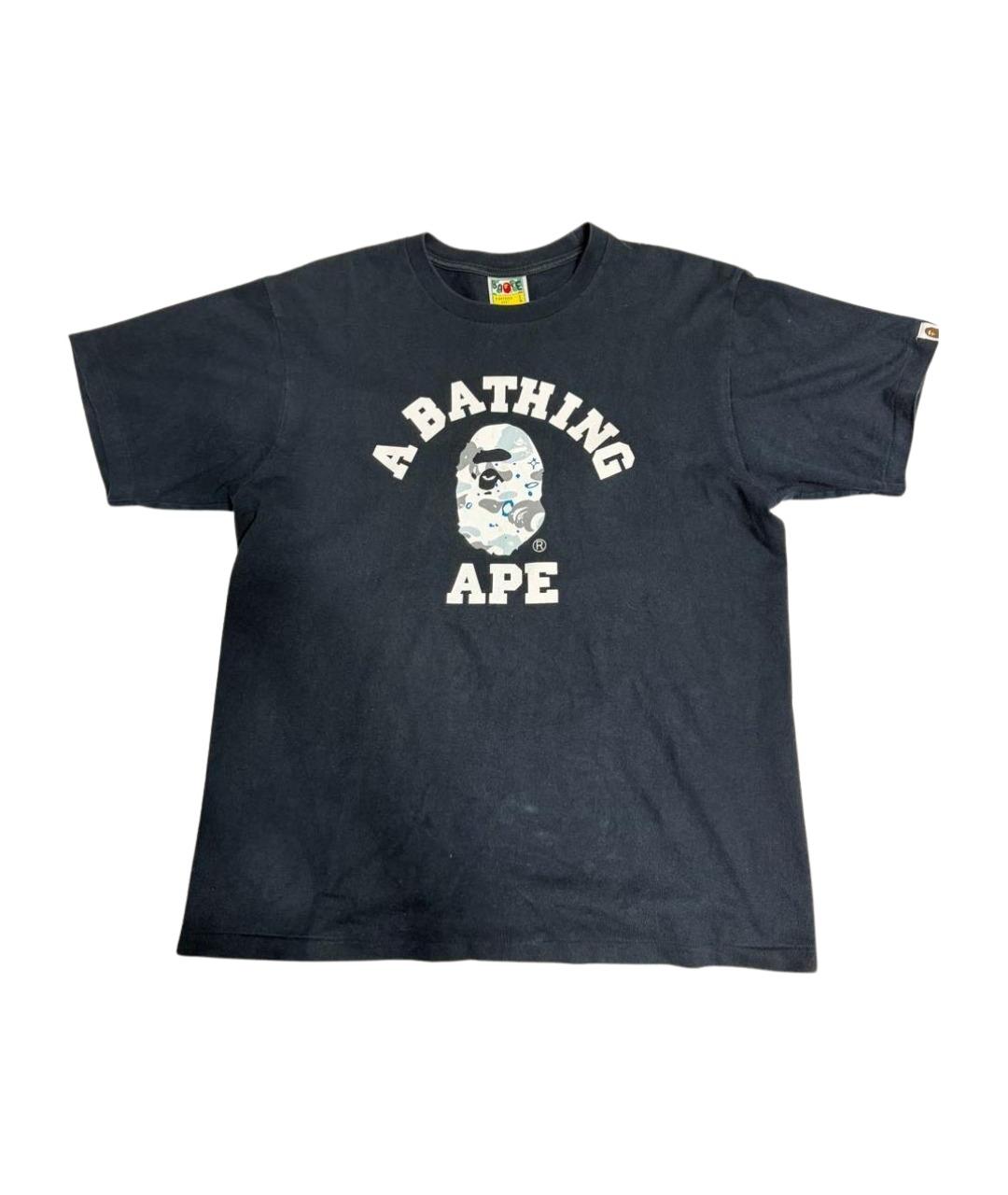 BAPE Черная хлопковая майка, фото 1
