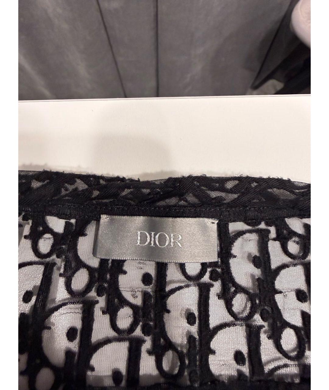 CHRISTIAN DIOR Черная футболка, фото 2