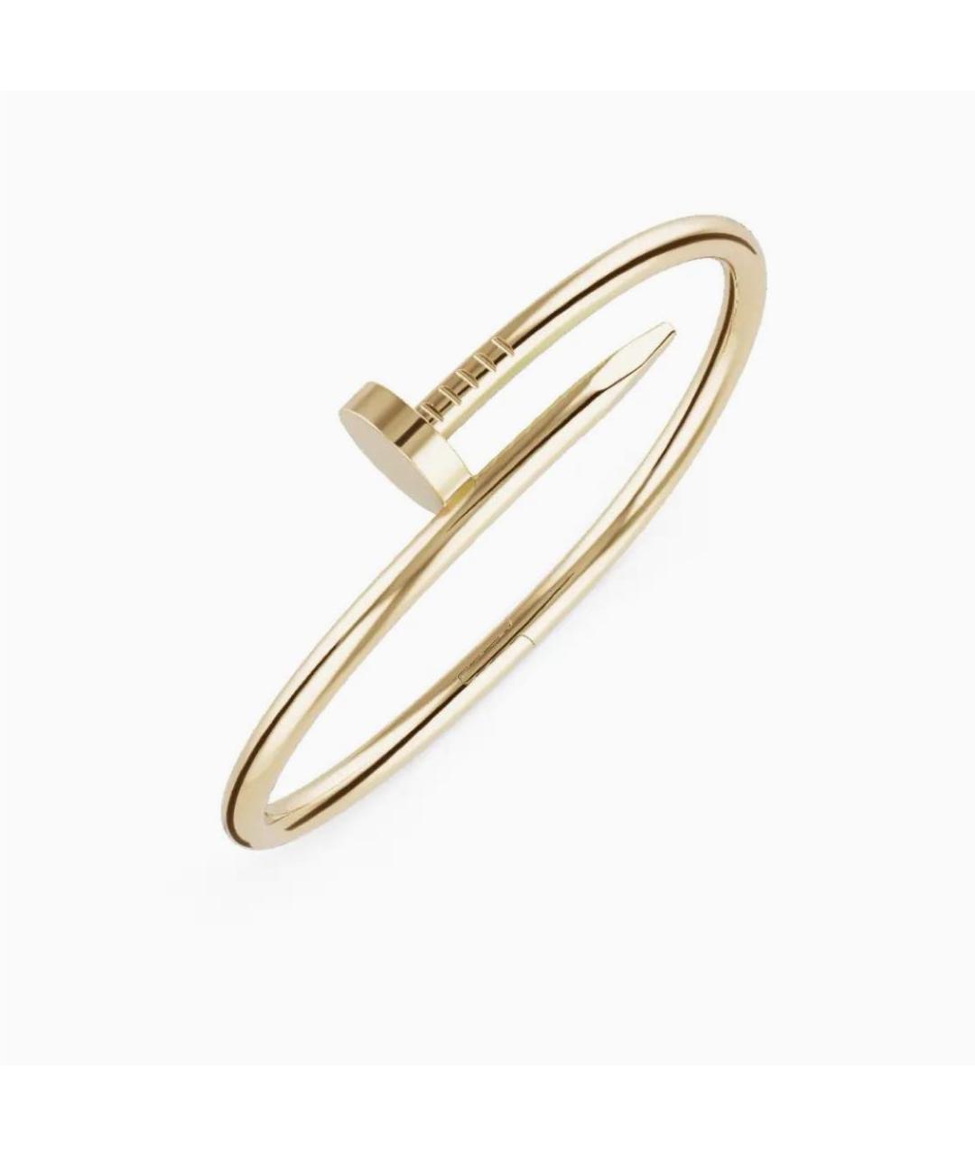 CARTIER Желтый браслет из желтого золота, фото 5