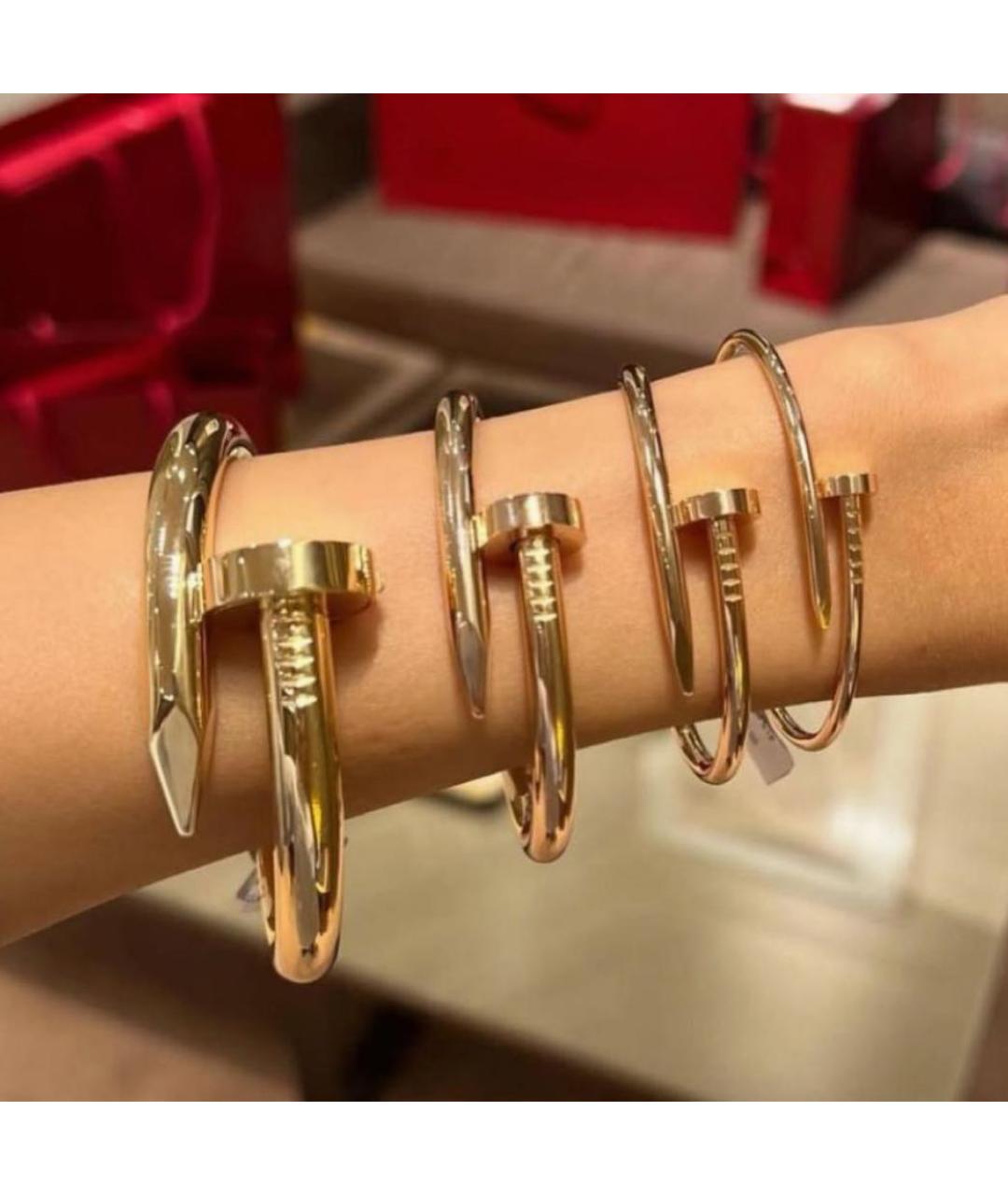 CARTIER Желтый браслет из желтого золота, фото 2