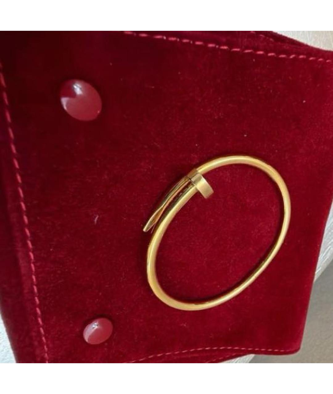 CARTIER Желтый браслет из желтого золота, фото 3