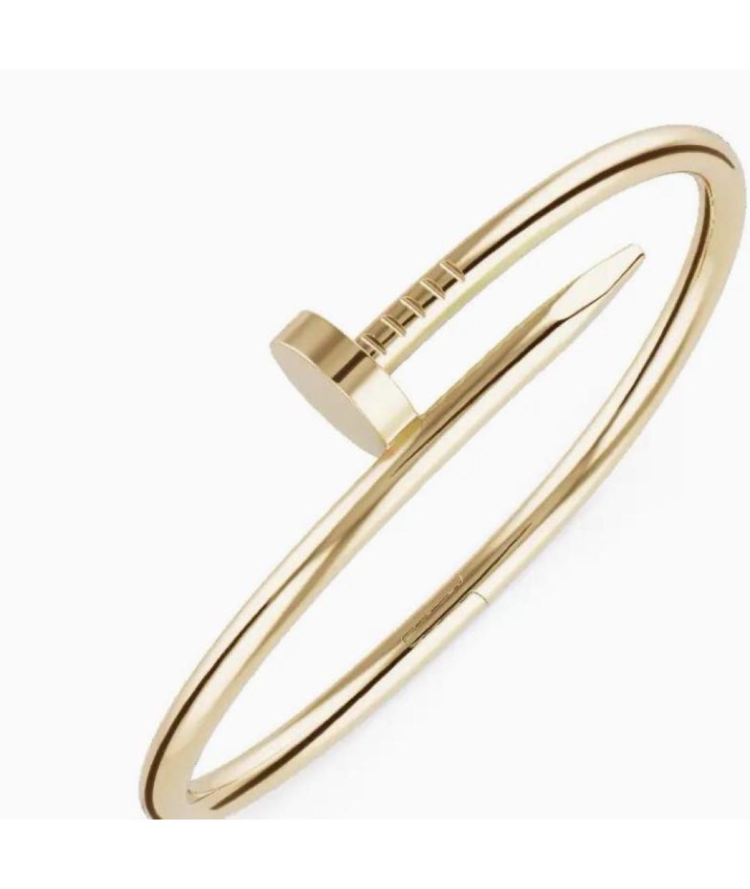 CARTIER Желтый браслет из желтого золота, фото 4