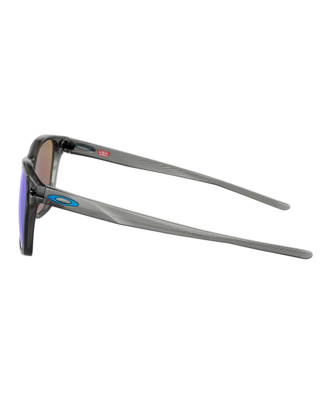 OAKLEY Серые пластиковые солнцезащитные очки, фото 3