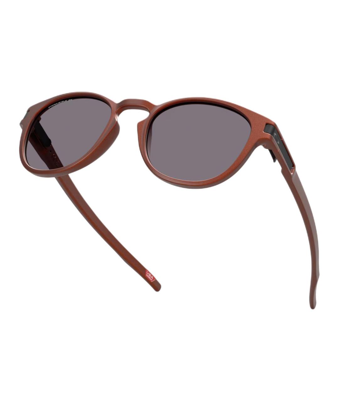 OAKLEY Оранжевые пластиковые солнцезащитные очки, фото 4