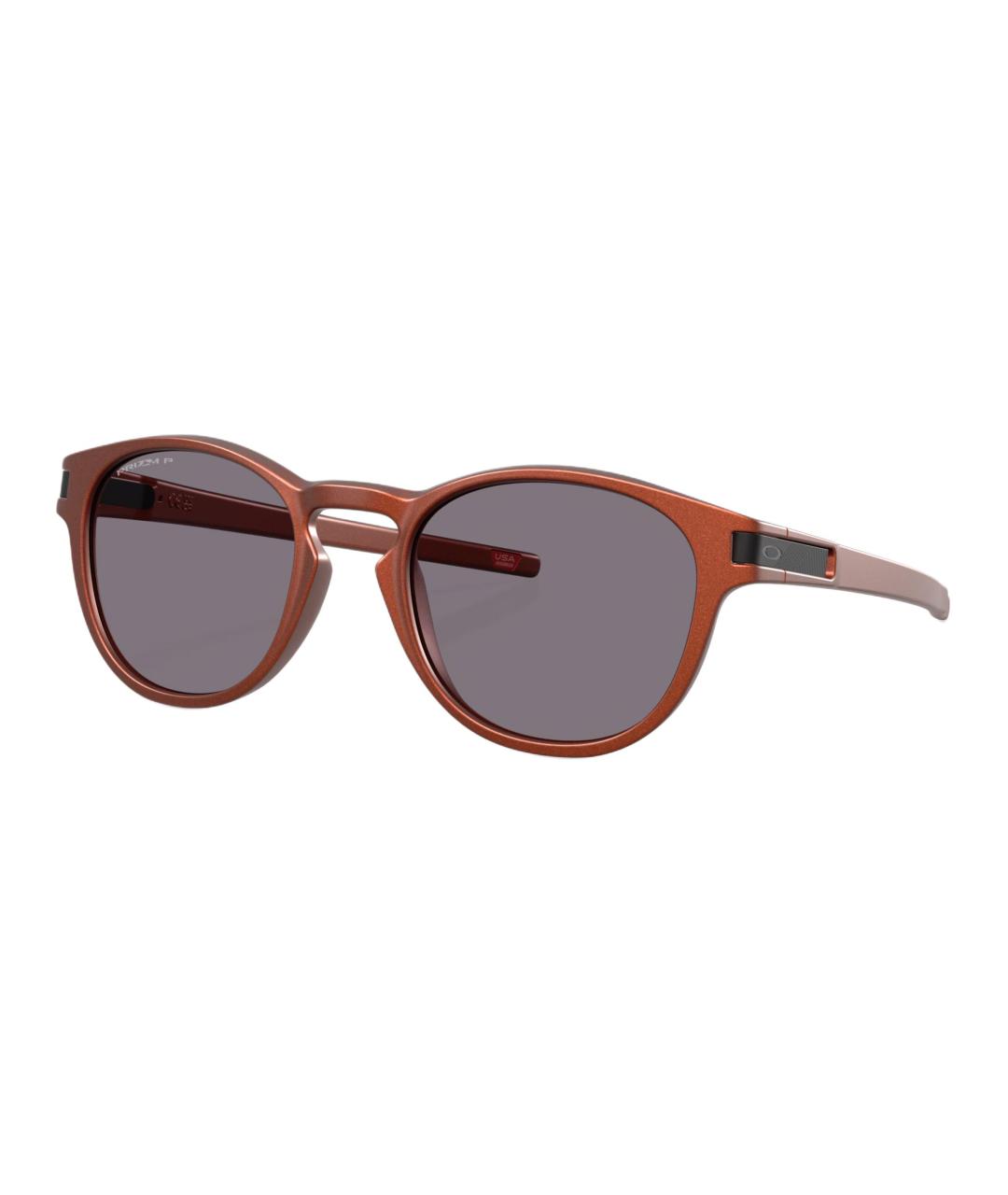 OAKLEY Оранжевые пластиковые солнцезащитные очки, фото 1