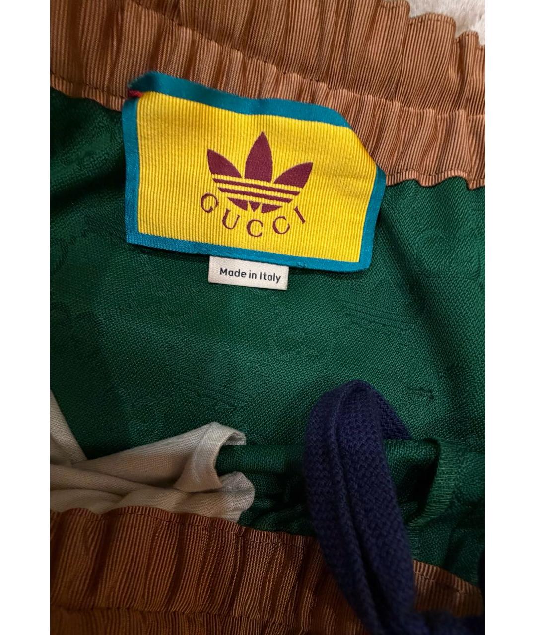 GUCCI Зеленый полиэстеровый спортивный костюм, фото 4