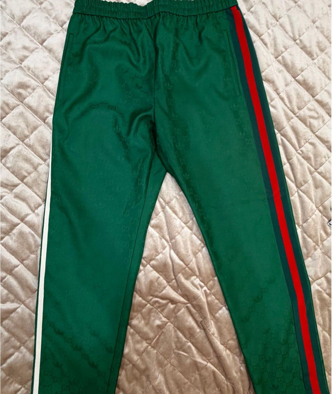 GUCCI Зеленый полиэстеровый спортивный костюм, фото 2
