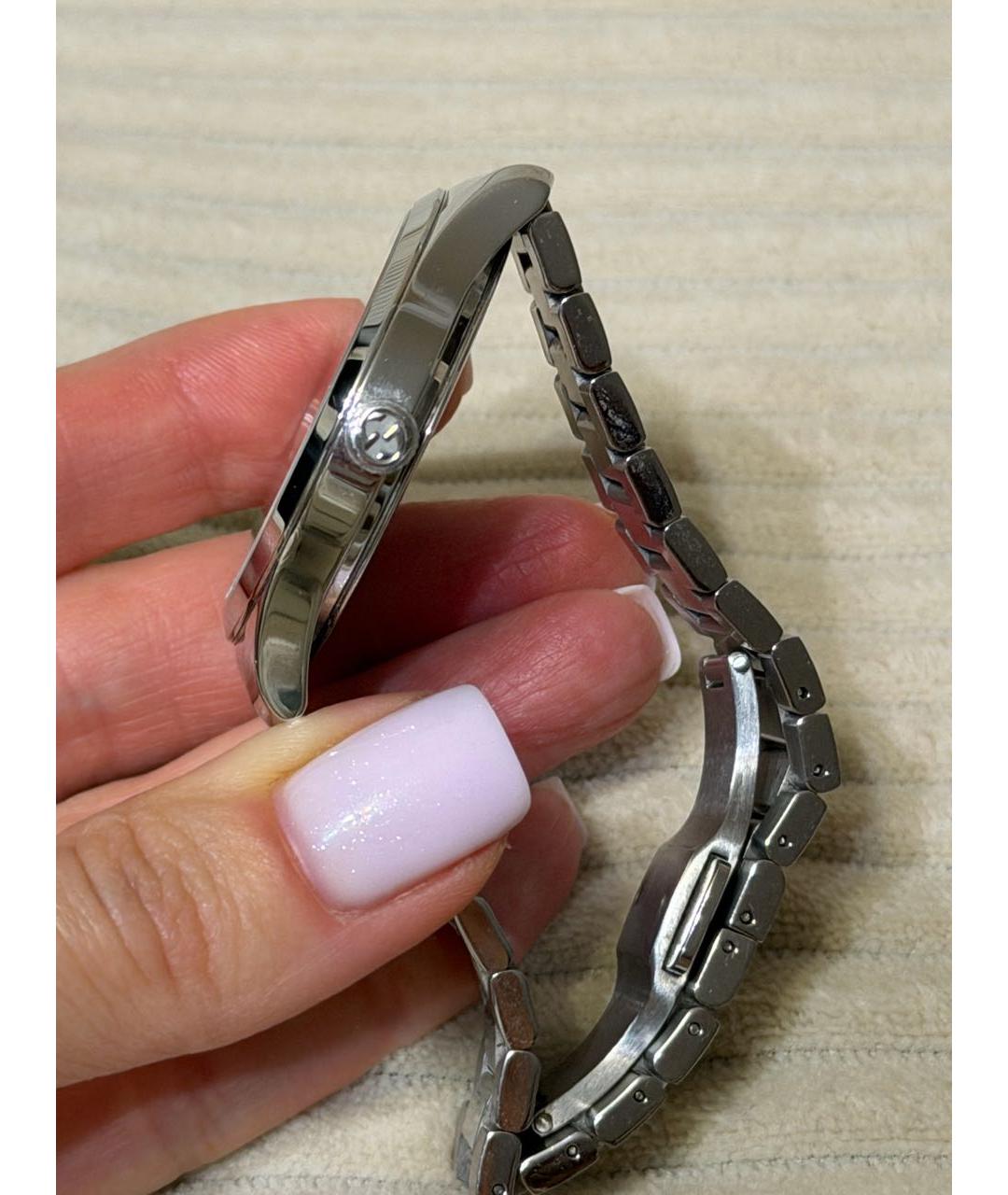GUCCI Серебряные часы, фото 5