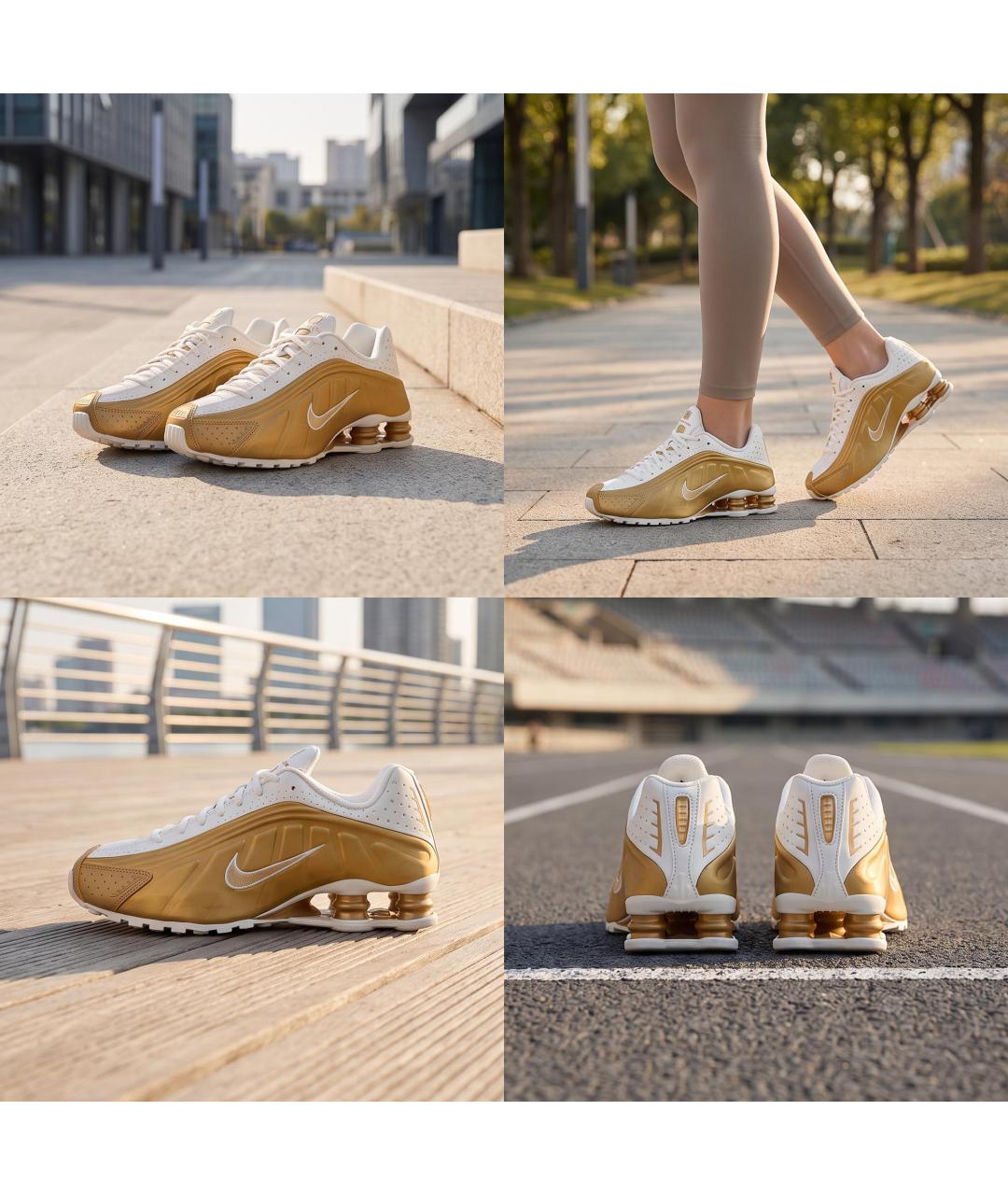 NIKE Белые кроссовки, фото 2