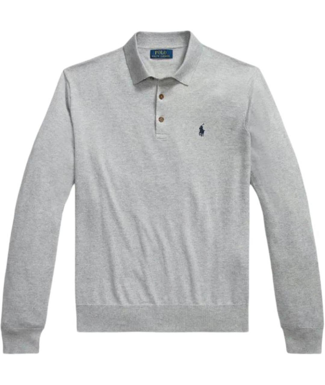 POLO RALPH LAUREN Серый джемпер / свитер, фото 1