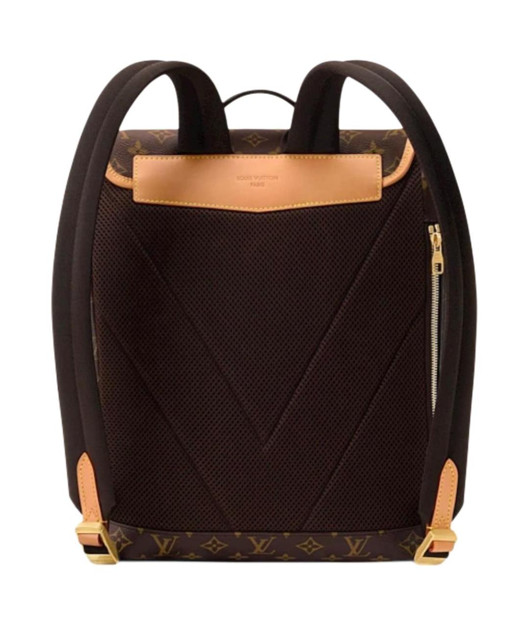 LOUIS VUITTON Коричневый рюкзак из канвы, фото 2