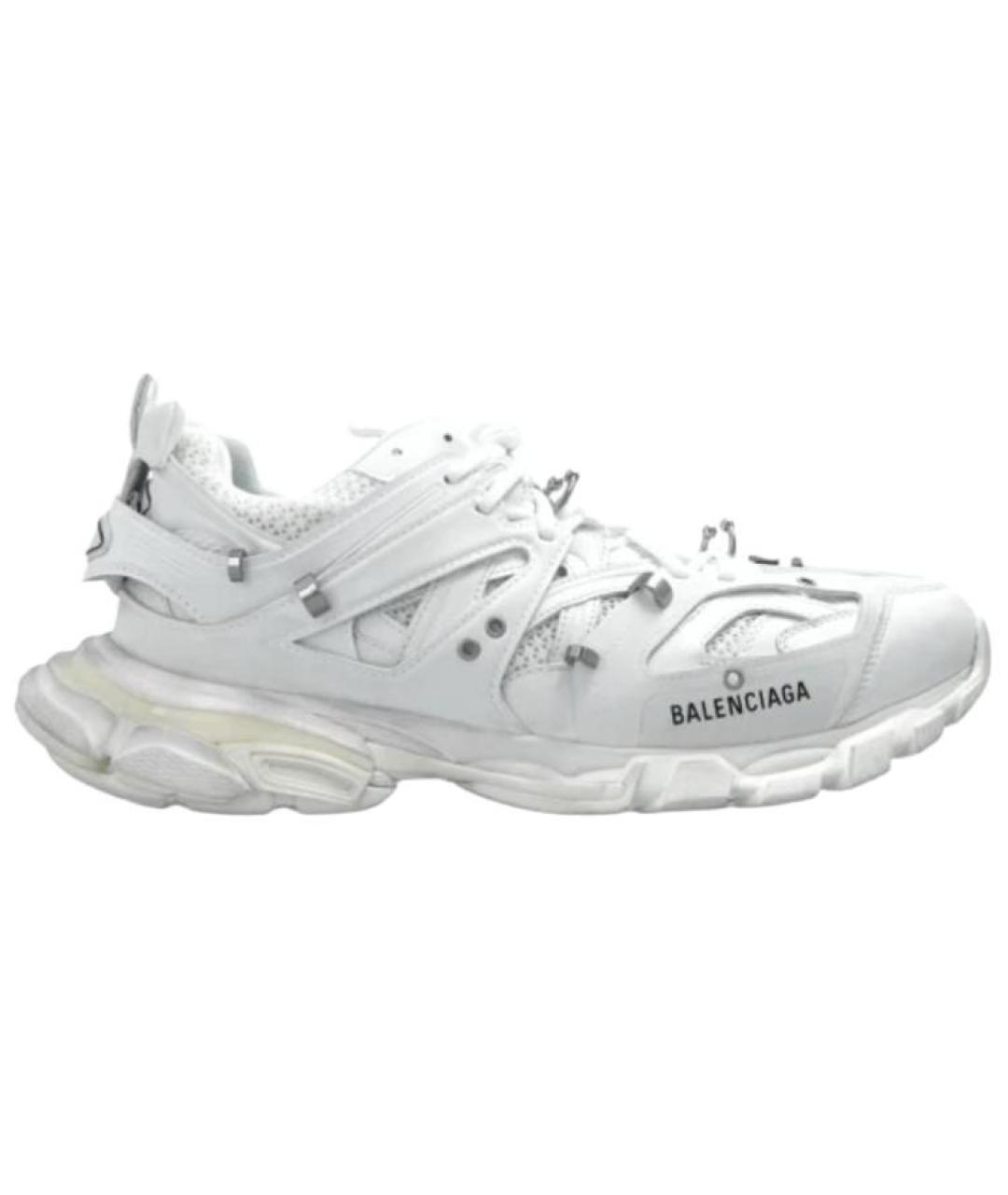 BALENCIAGA Белые низкие кроссовки / кеды, фото 2