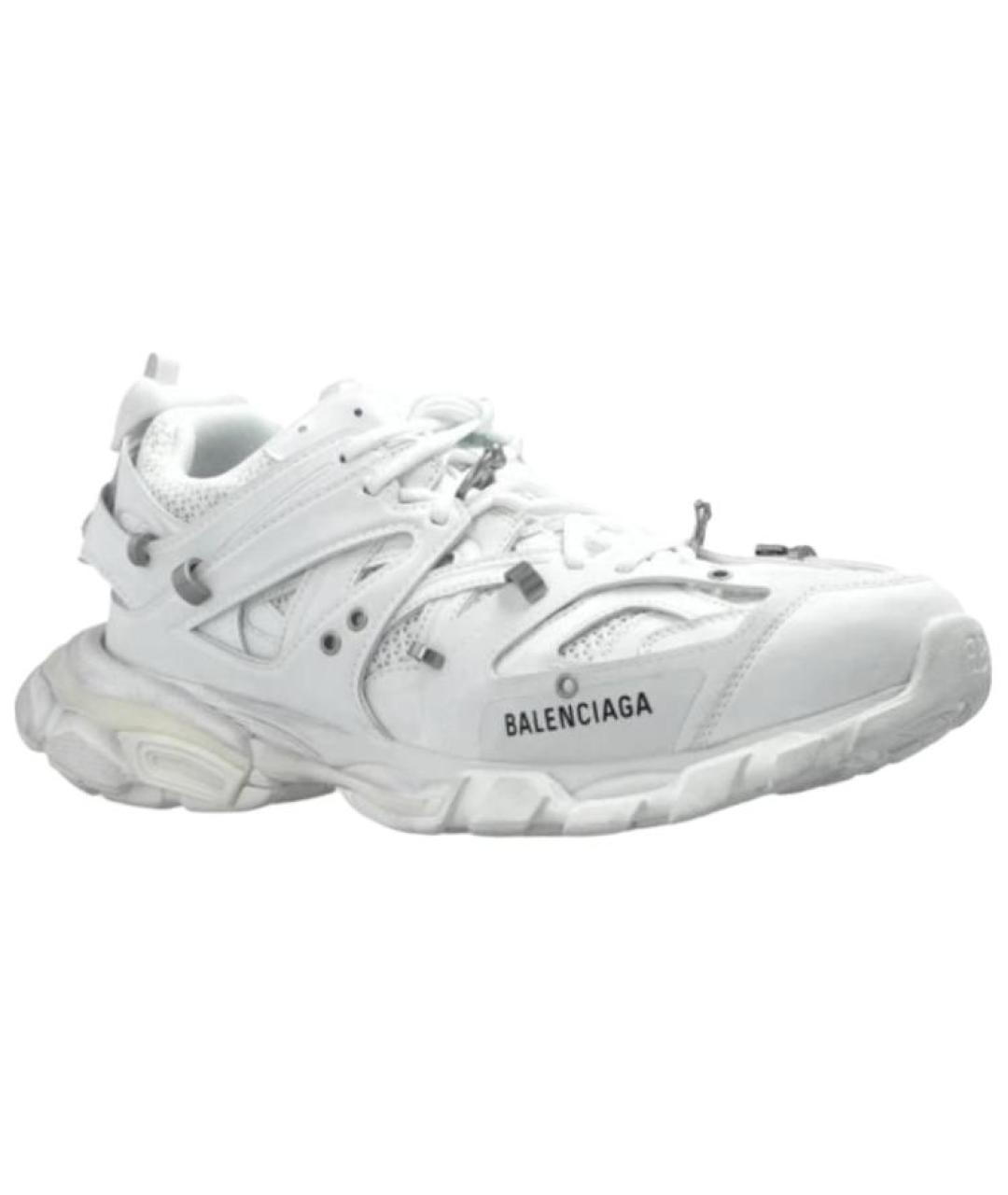 BALENCIAGA Белые низкие кроссовки / кеды, фото 3