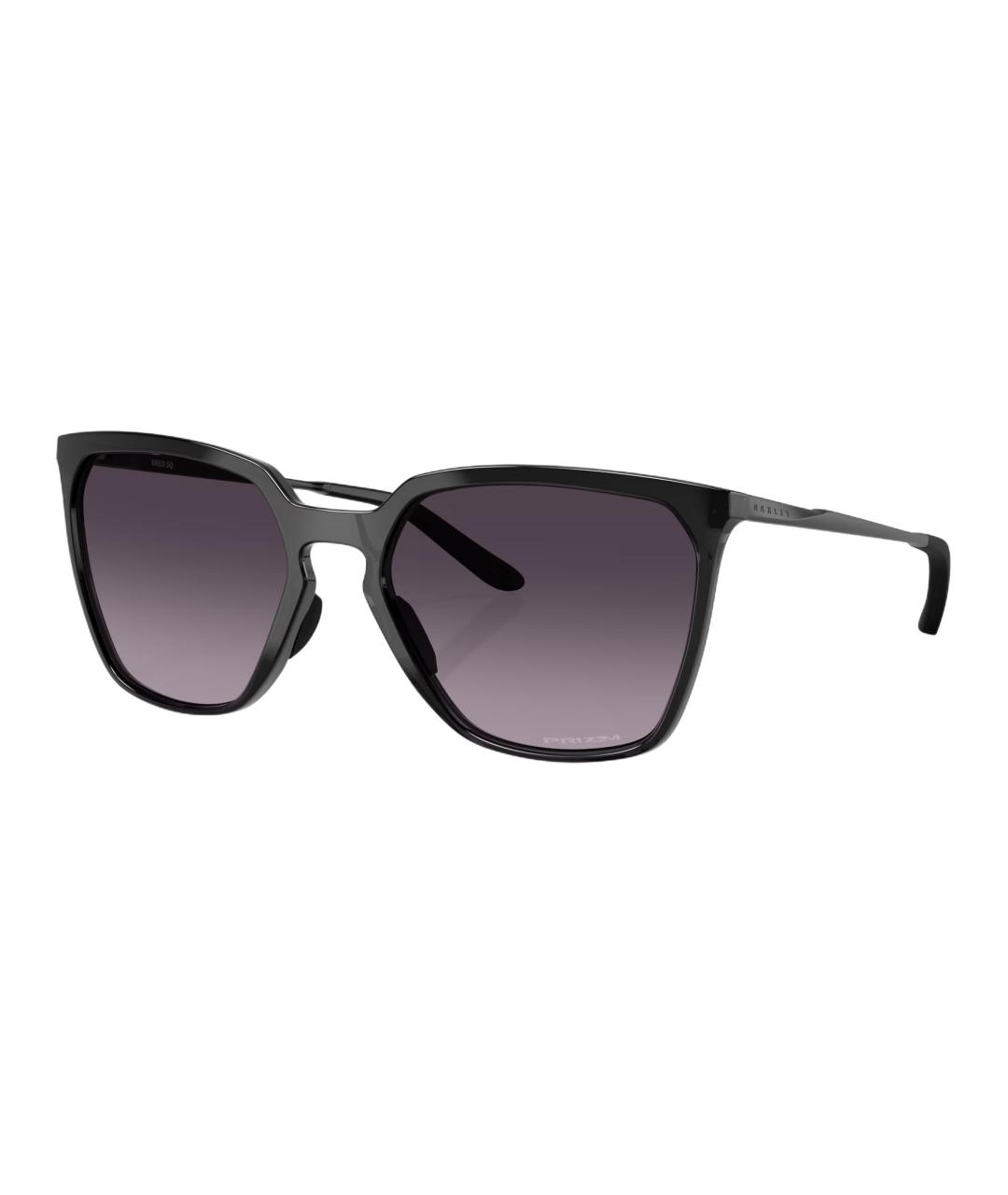 OAKLEY Черные пластиковые солнцезащитные очки, фото 1