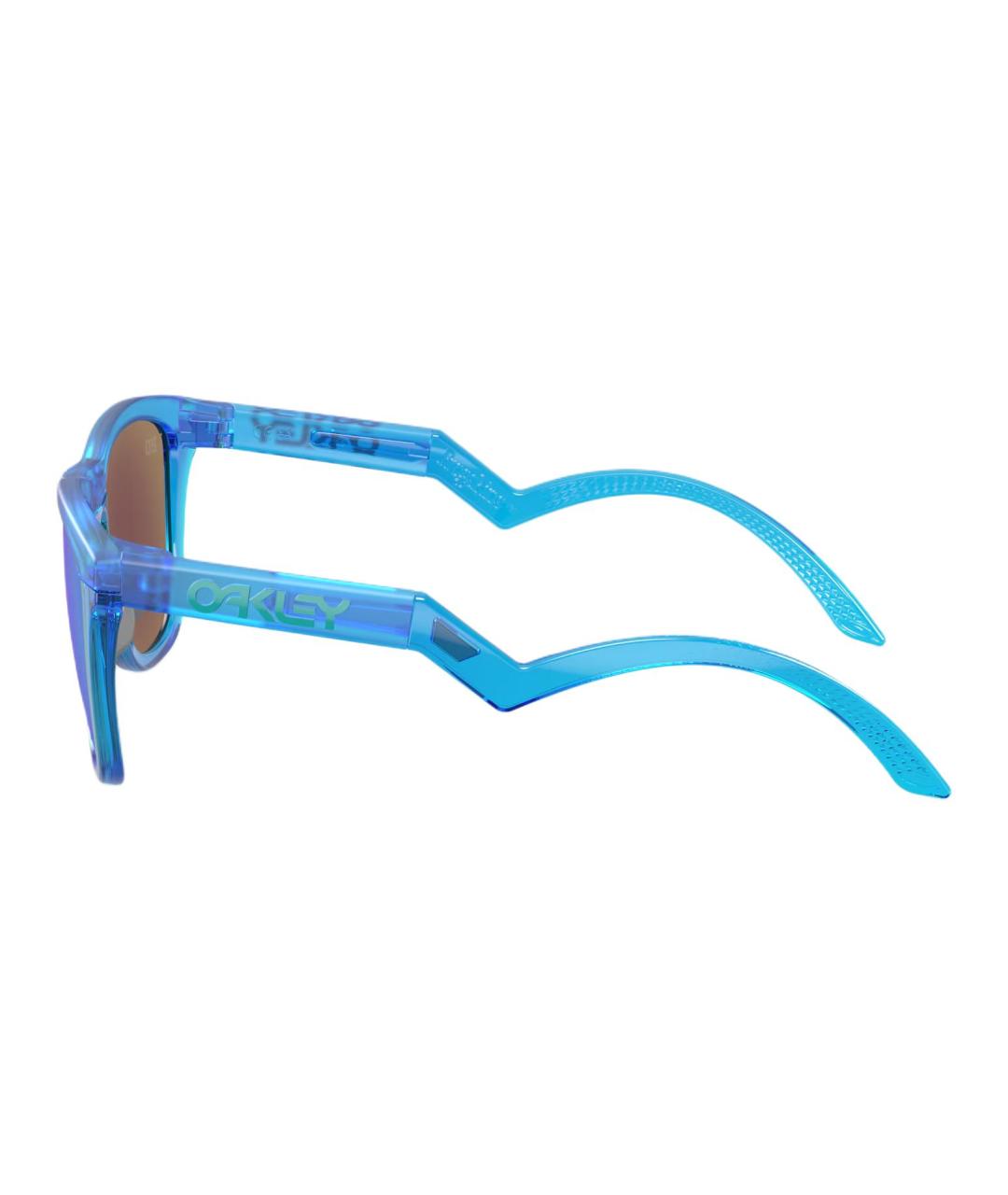 OAKLEY Синие пластиковые солнцезащитные очки, фото 3