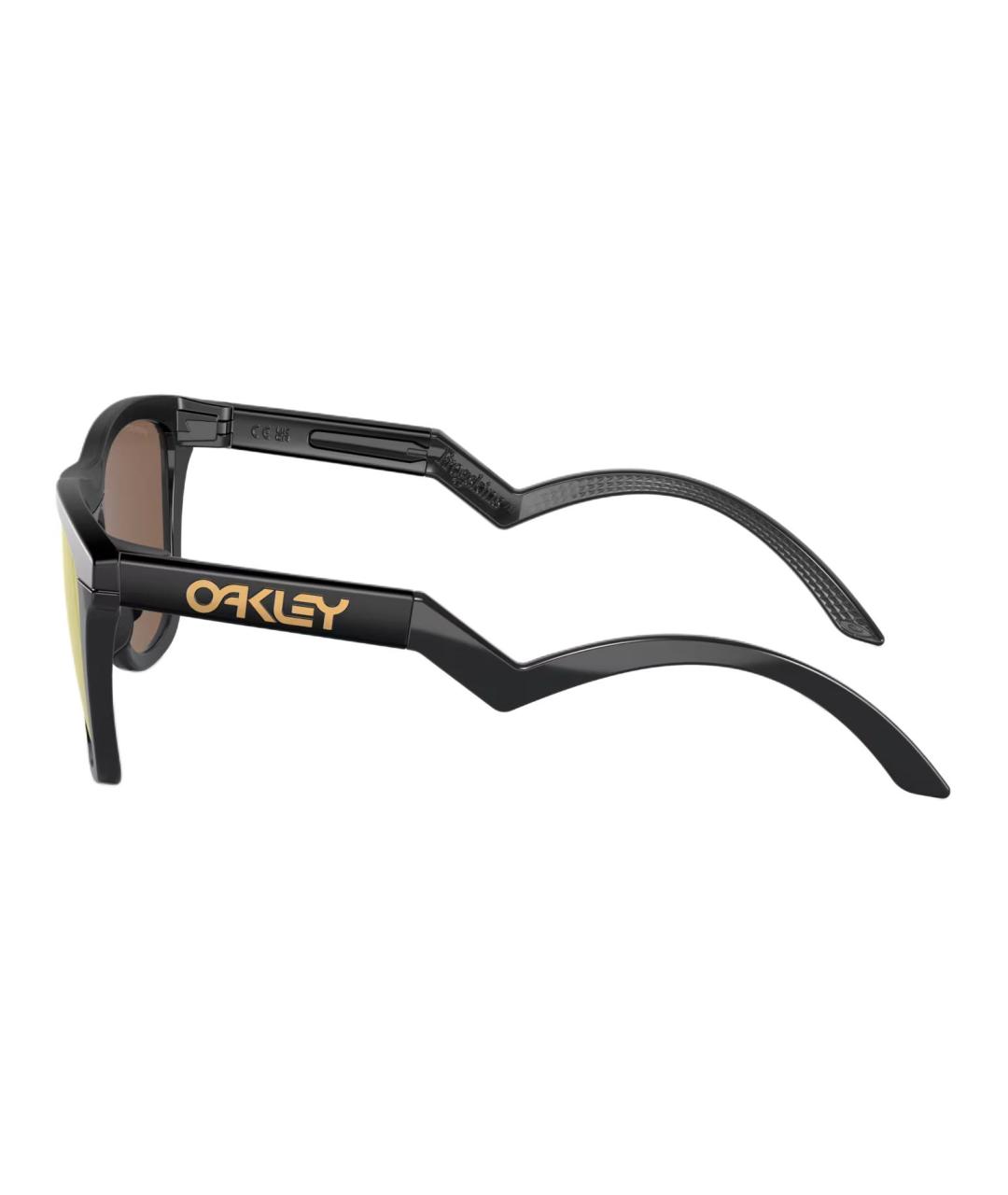 OAKLEY Черные пластиковые солнцезащитные очки, фото 3
