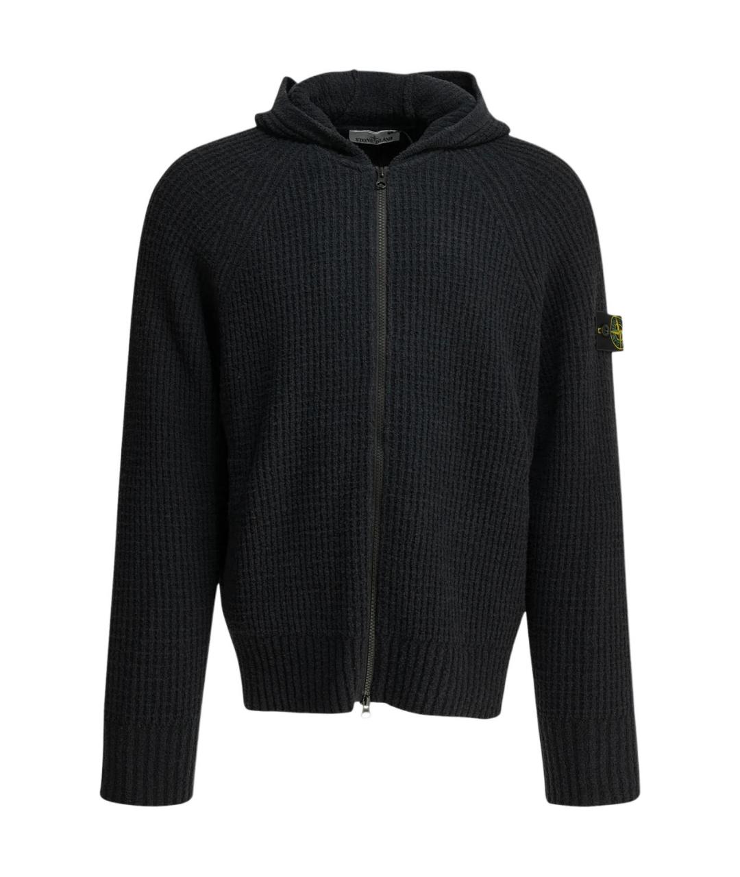 STONE ISLAND Черный джемпер / свитер, фото 1