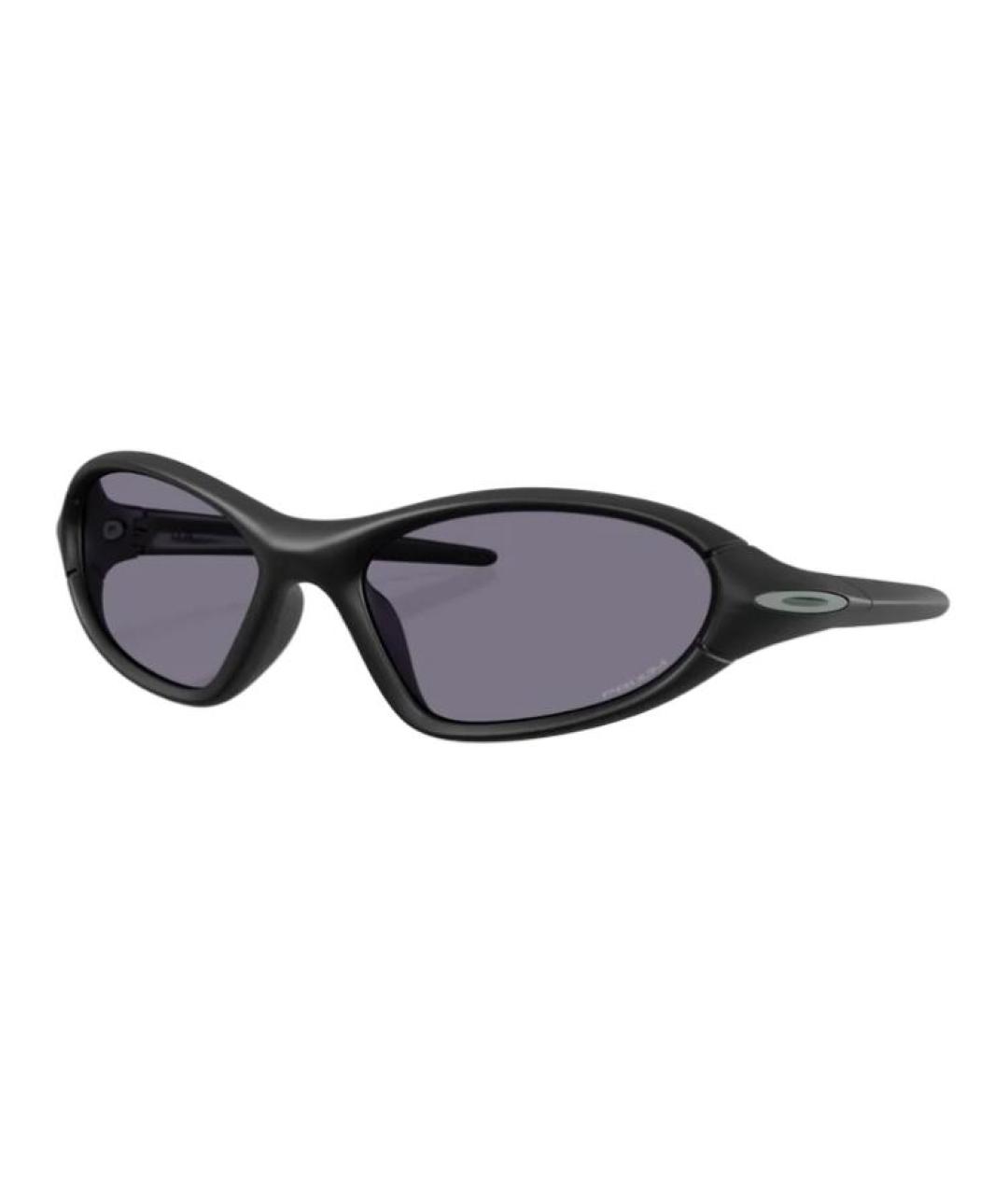 OAKLEY Черные пластиковые солнцезащитные очки, фото 1