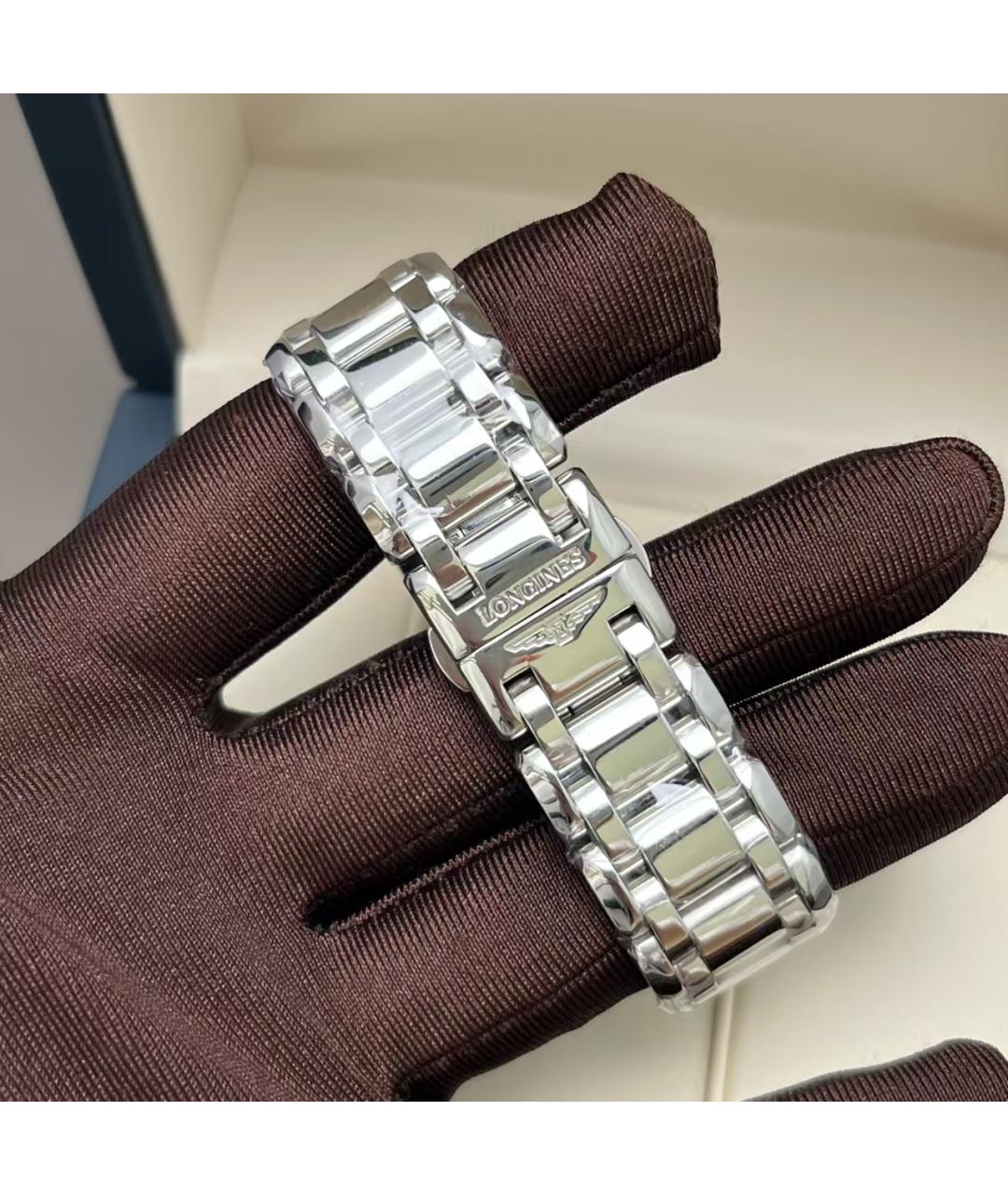LONGINES Серебряные часы, фото 5