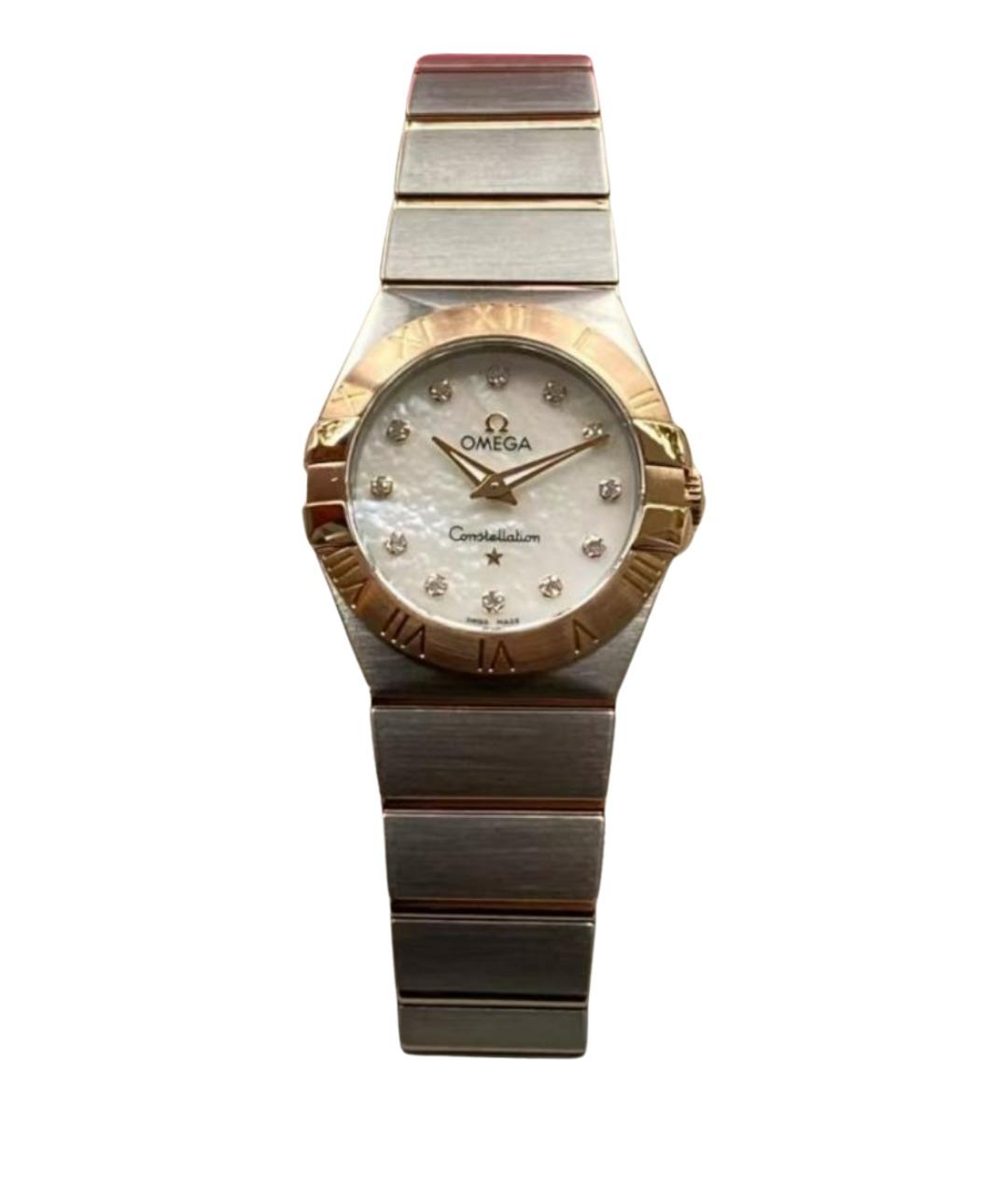 OMEGA Золотые часы из розового золота, фото 1