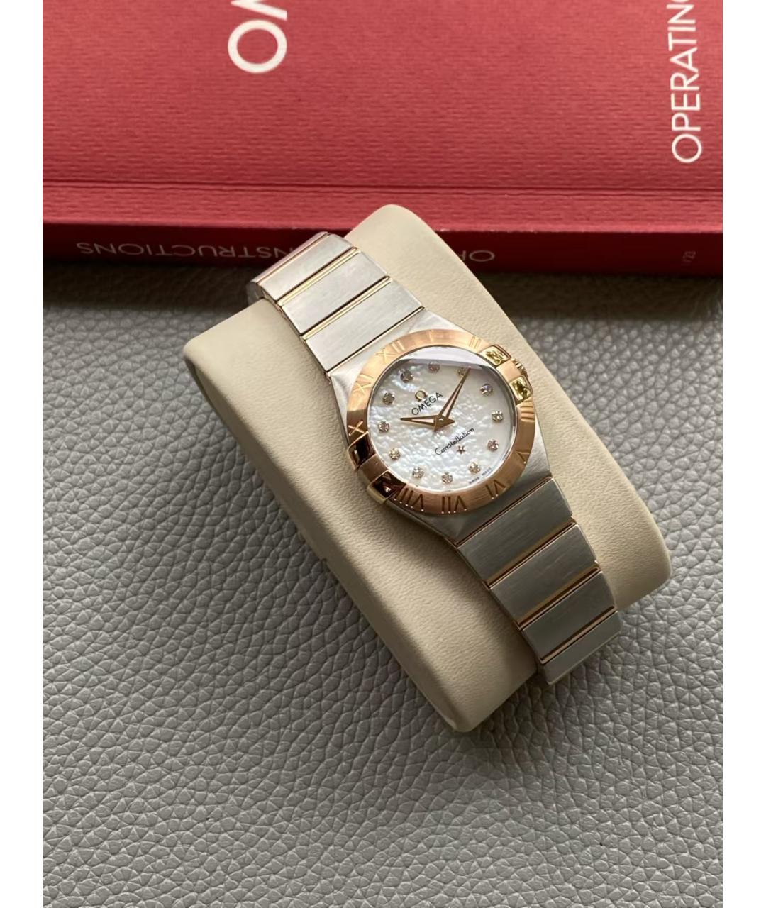 OMEGA Золотые часы из розового золота, фото 2
