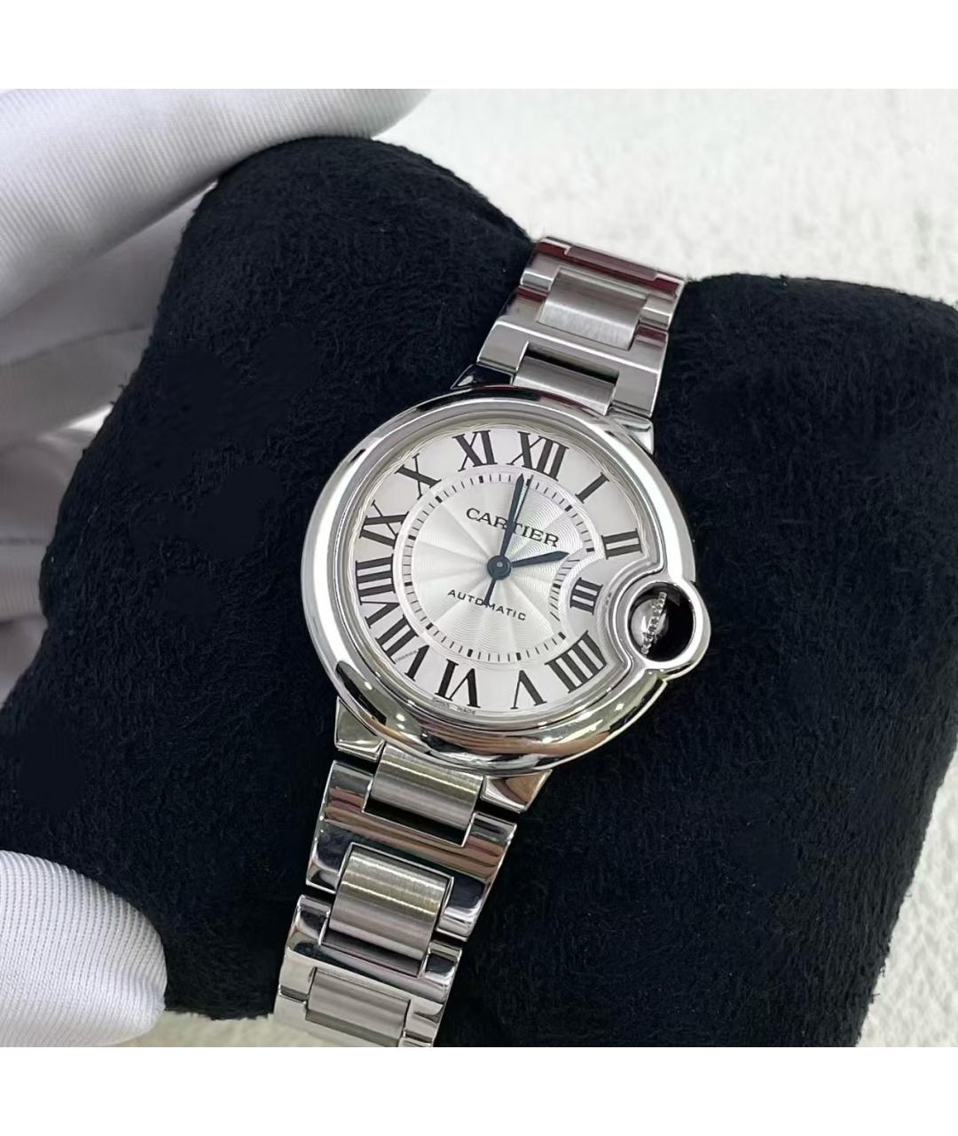 CARTIER Серебряные часы, фото 3