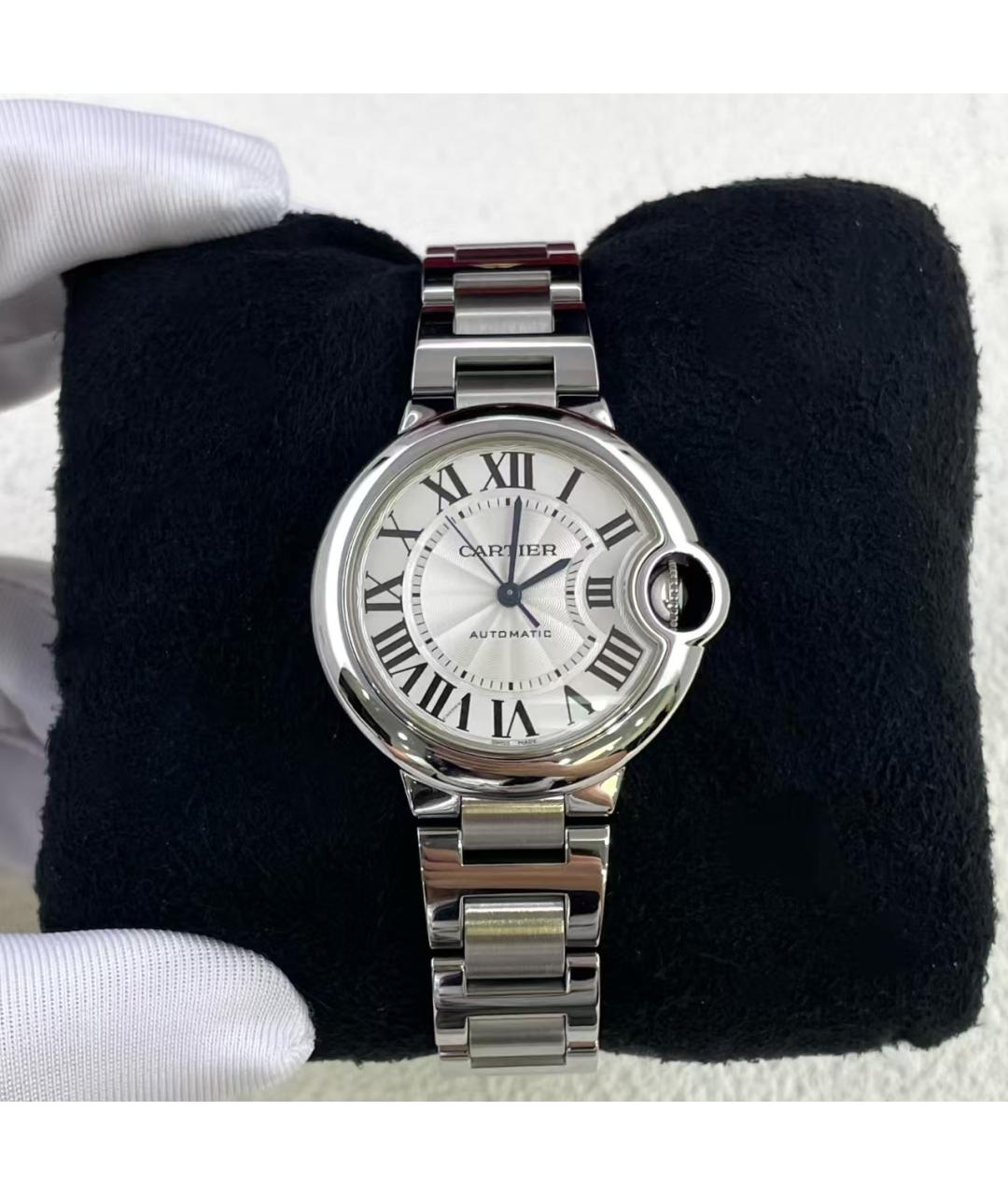 CARTIER Серебряные часы, фото 5